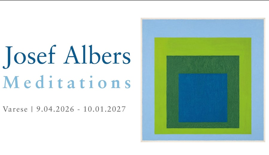 "Meditations" di Josef Albers a Villa Panza