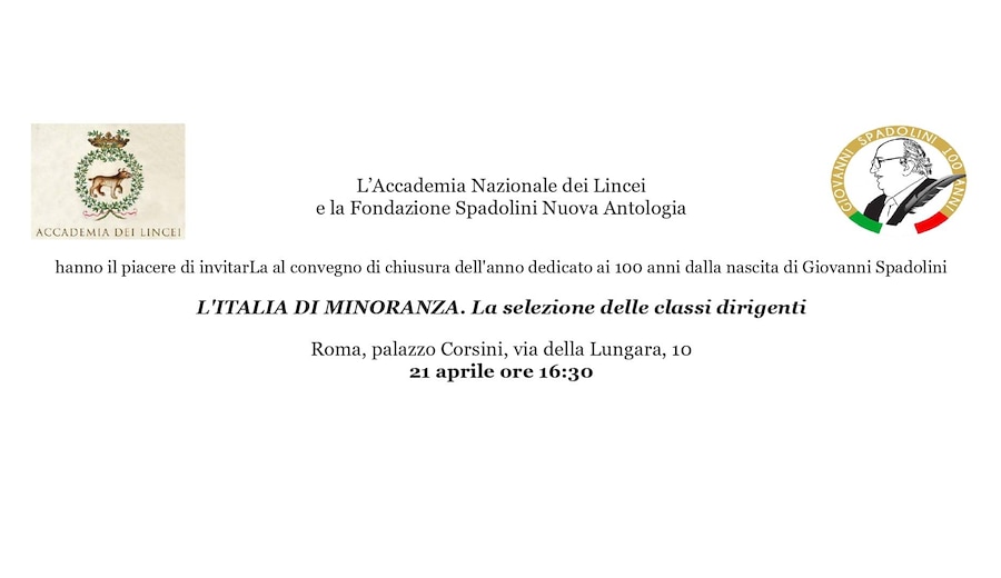 L'Italia di minoranza. La selezione delle classi dirigenti