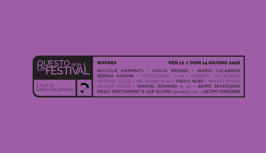 Questo non è un festival 2026