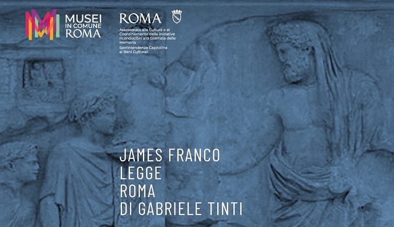 James Franco legge Roma di Gabriele Tinti