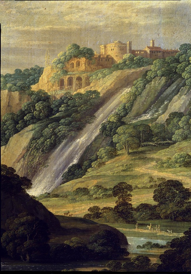 Johann König (Norimberga 1586-1635 circa) Il Giorno (Cristo tentato). 1610 circa. Olio su tela, cm 63 × 93,5. Siena, Pinacoteca Nazionale 