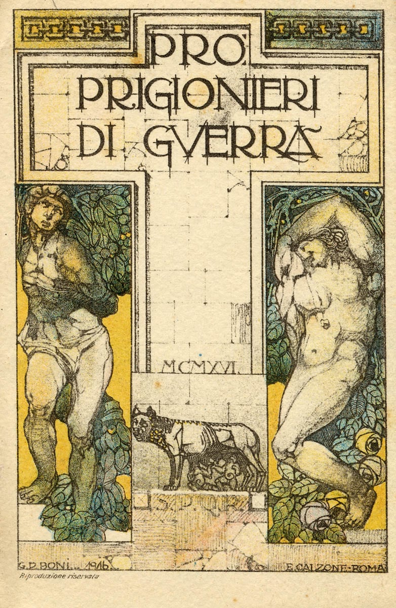 Manifesto a favore dei prigionieri di guerra