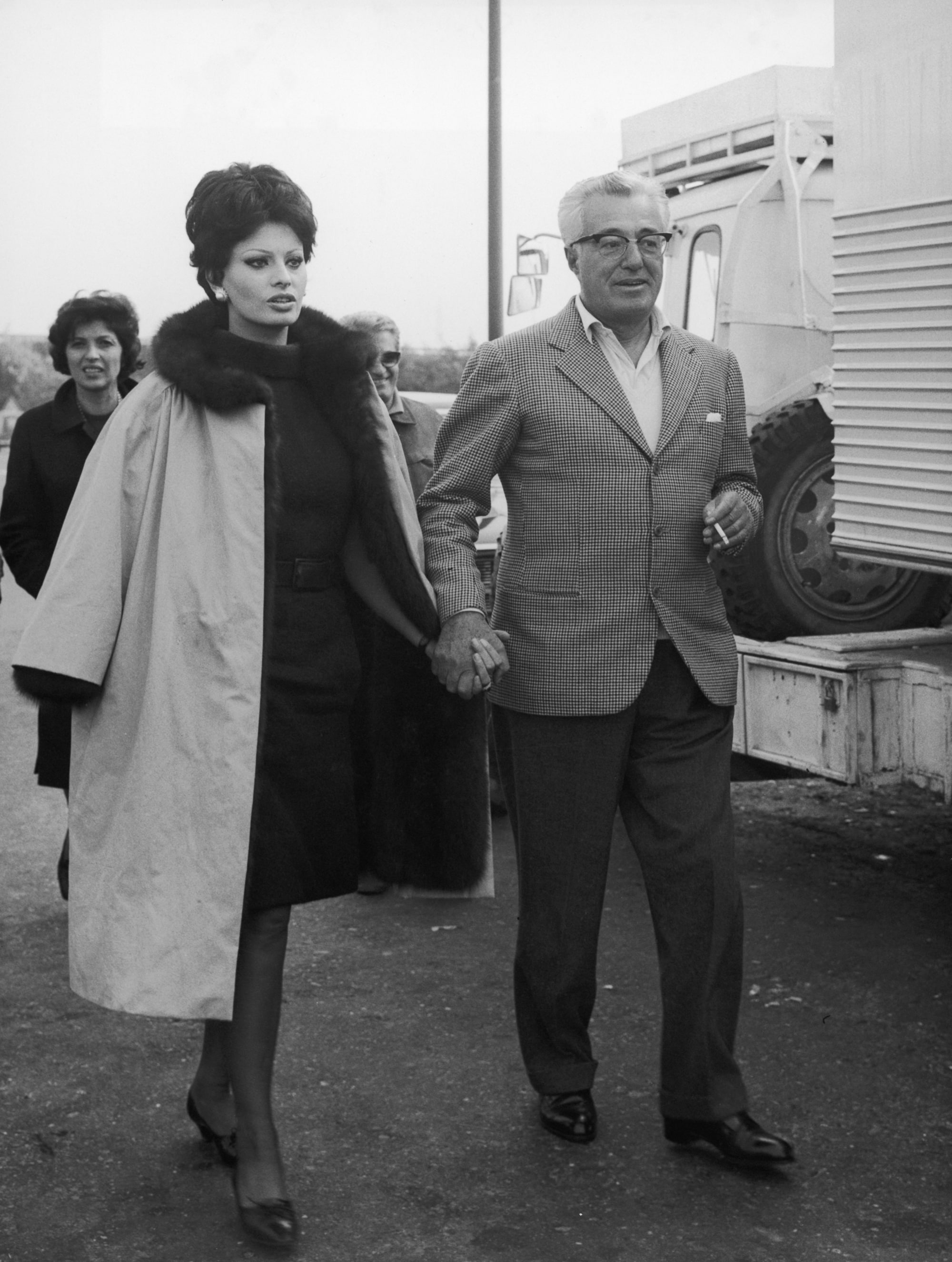 Con la Loren nel 1963