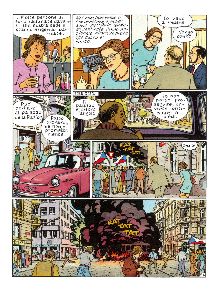 "JONAS FINK. UNA VITA SOSPESA" di Vittorio Giardino, pubblicato da Rizzoli Lizard.