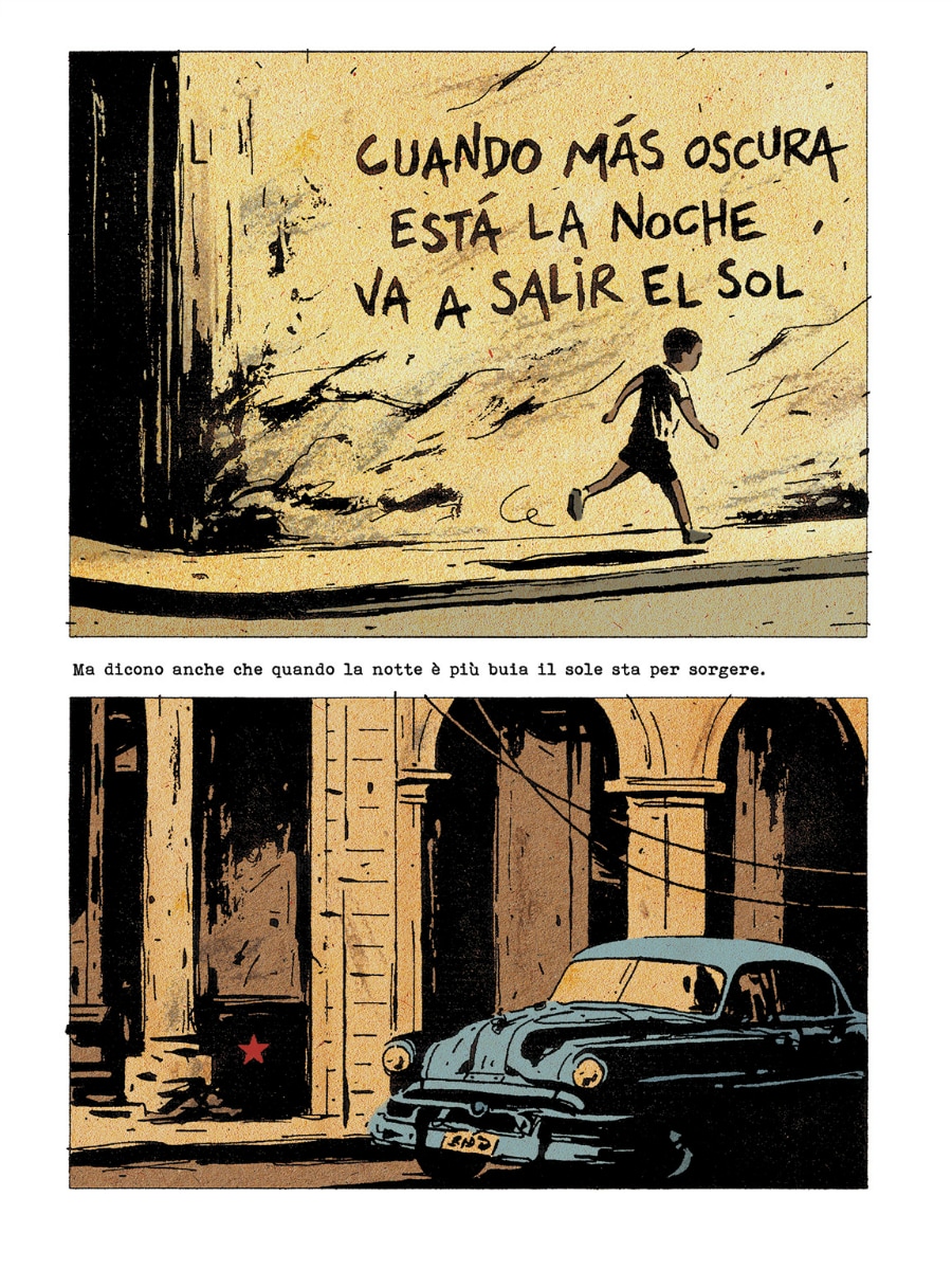 IL VECCHIO E IL MARE di Ernest Hemingway, disegni di Thierry Murat, pubblicato da Mondadori Ink.