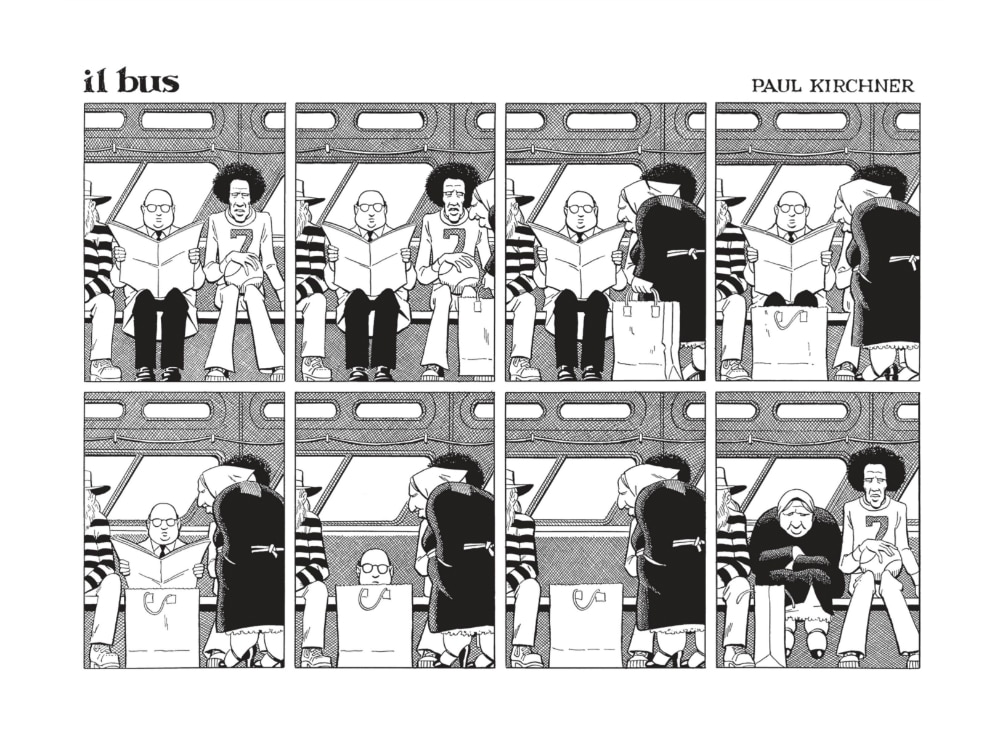 "IL BUS" di Paul Kirchner, pubblicato da Barta Edizioni. 