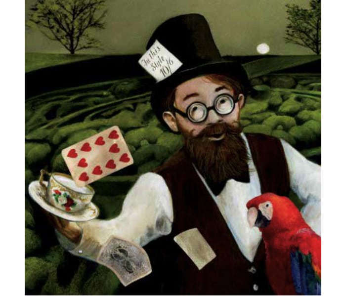 "Le avventure di Alice nel Paese delle Meraviglie" di Lewis Carroll. Illustrazioni di Sonia Maria Luce Possentini, traduzione di Andrea Casoli, pubblicato da Corsiero editore.