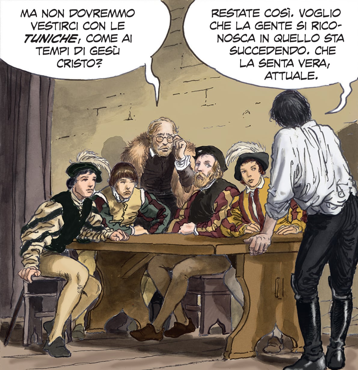 "Caravaggio - La tavolozza e la spada" di Milo Manara