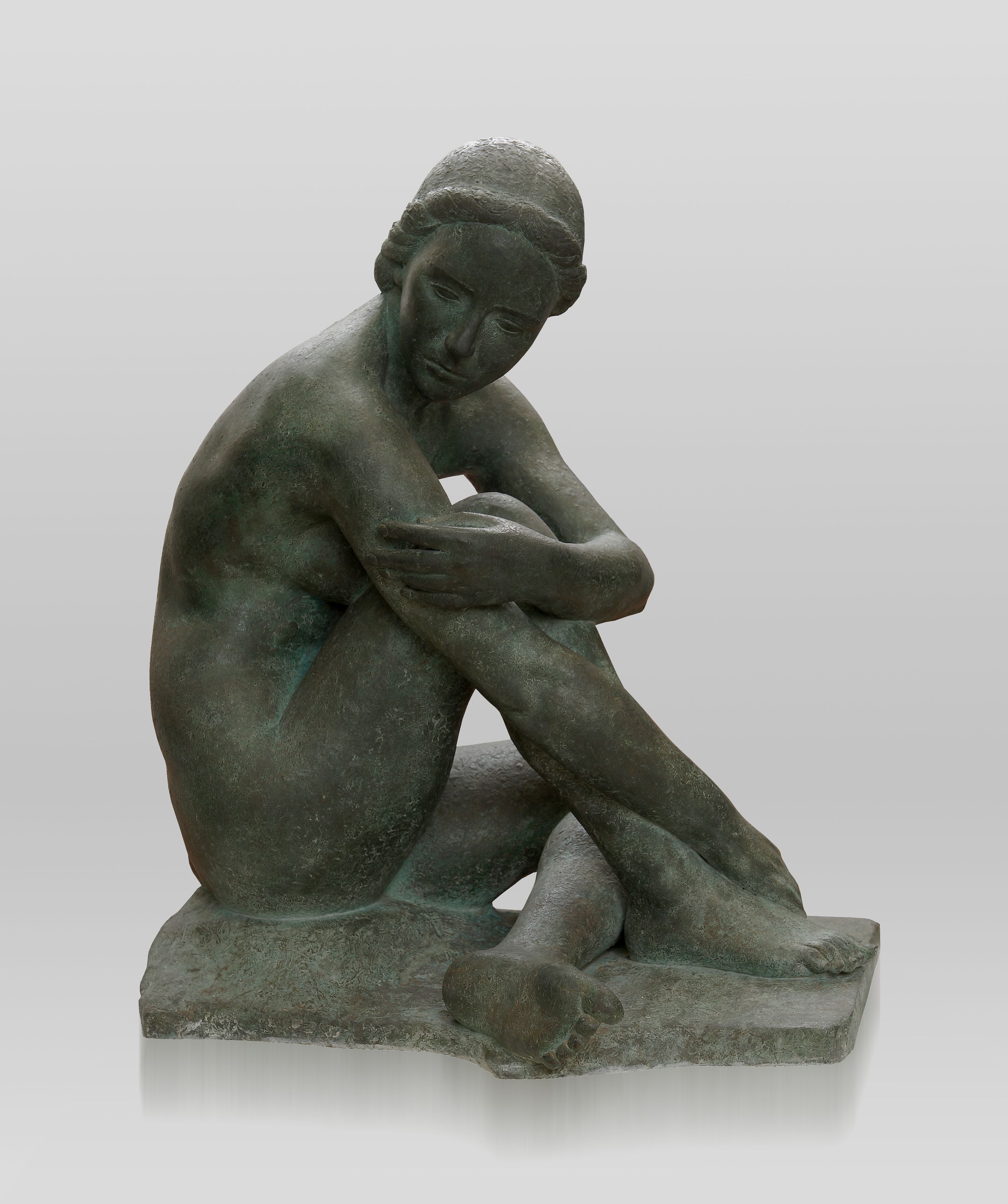 Attilio Torresini. Bagnante, 1934-1936. Bronzo