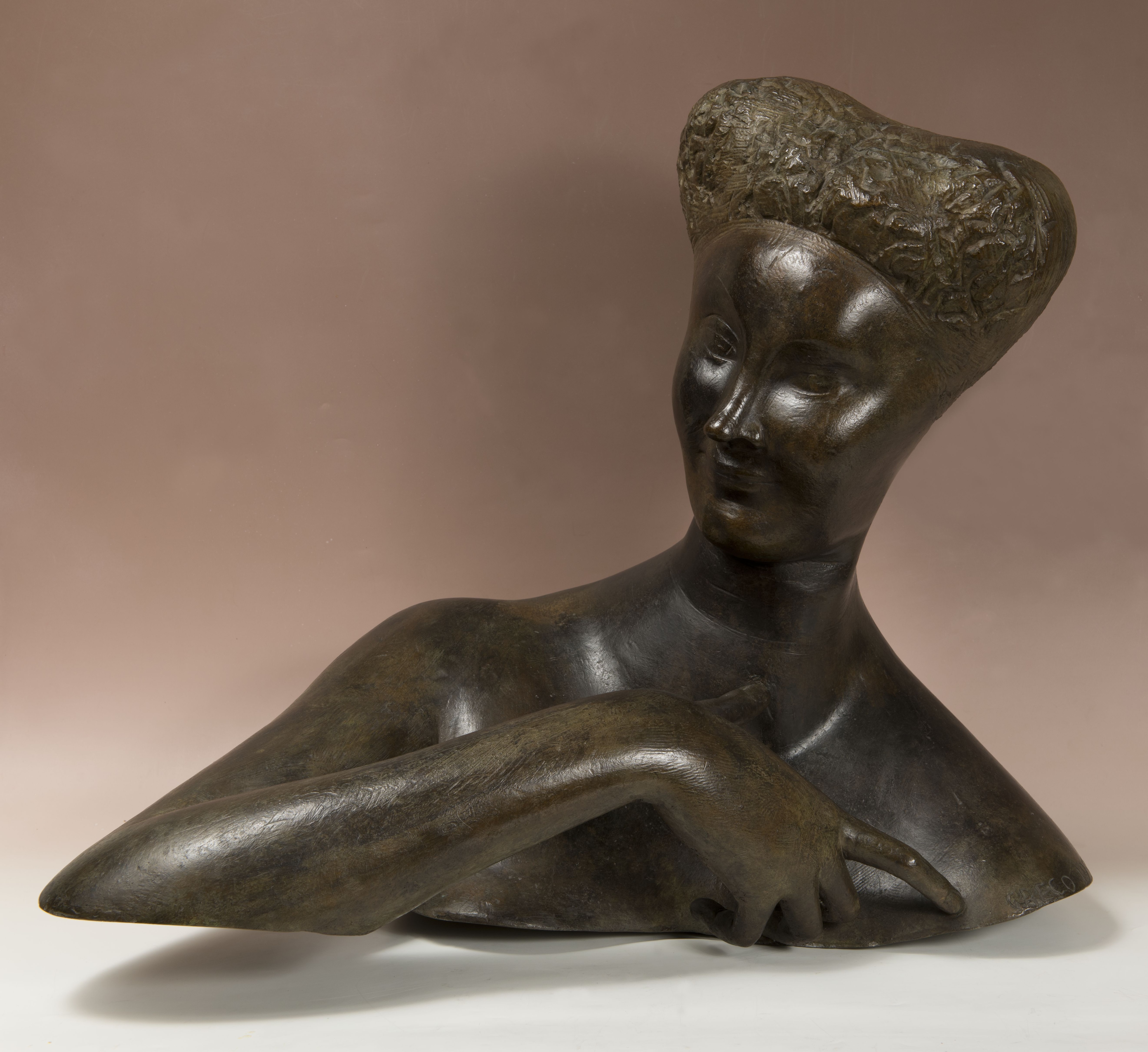 Emilio Greco. Sibilla, 1951. Bronzo