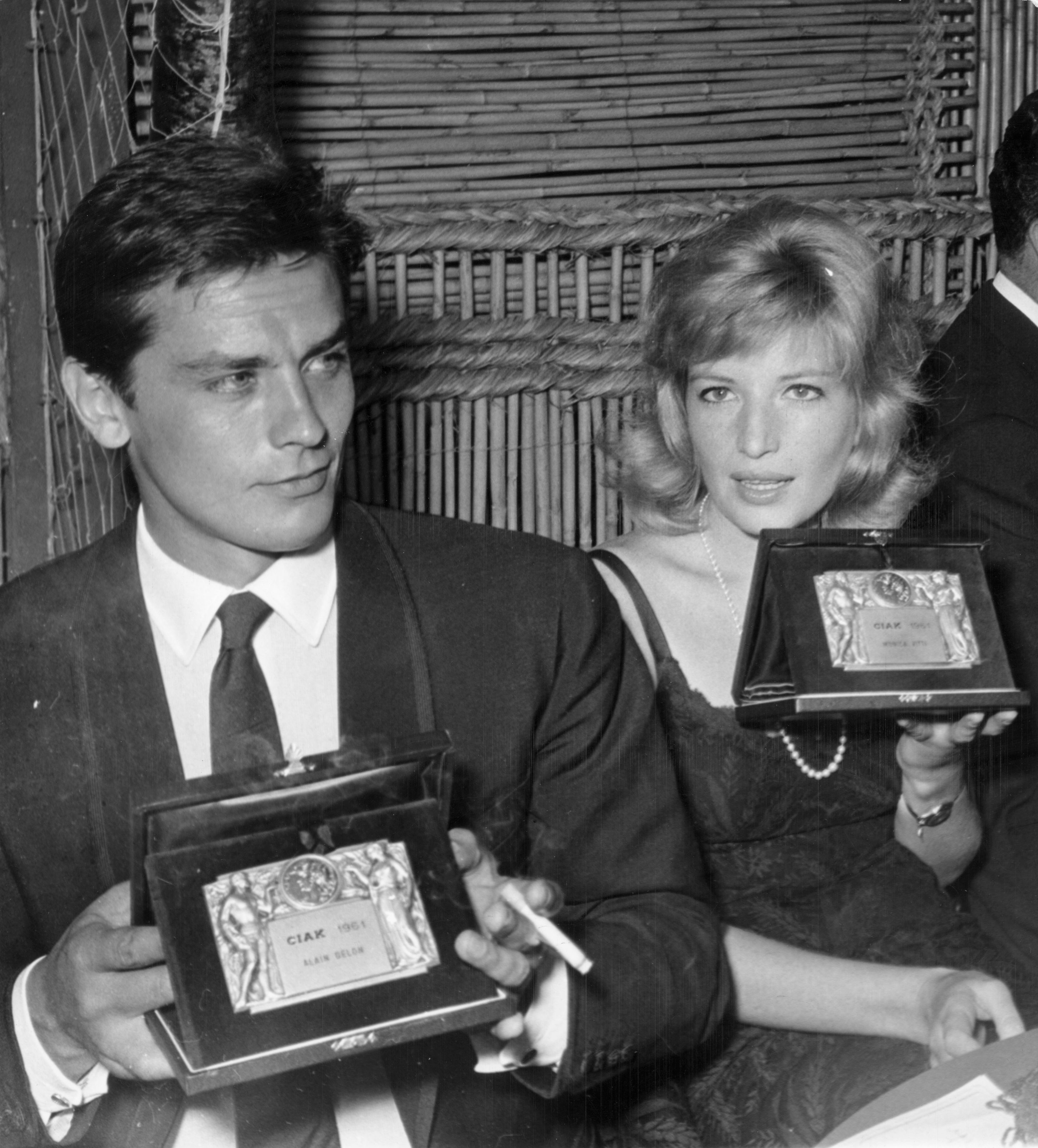  Alain Delon e Monica Vitti 1961