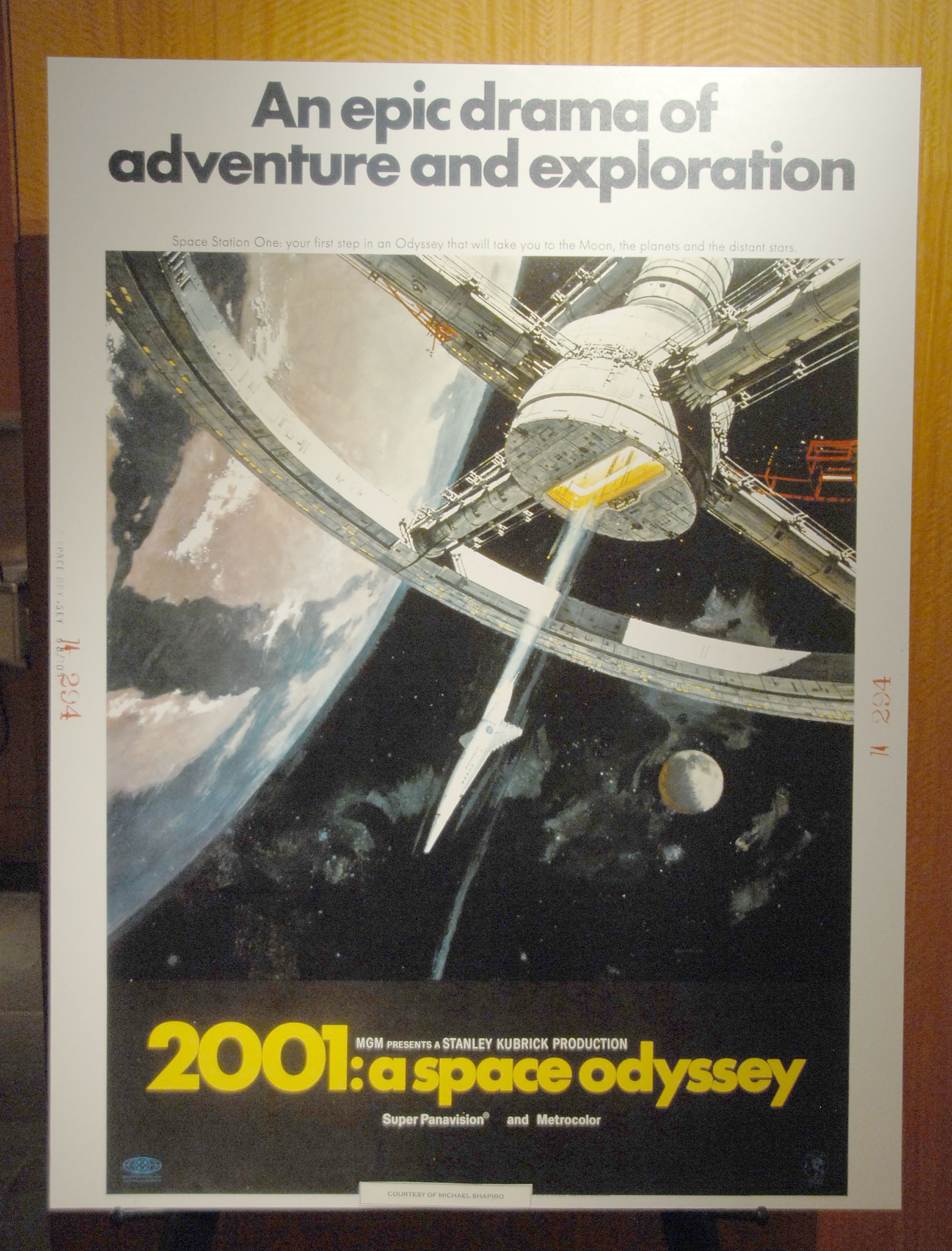 Locandina di 2001 Odissea nello spazio del 1968