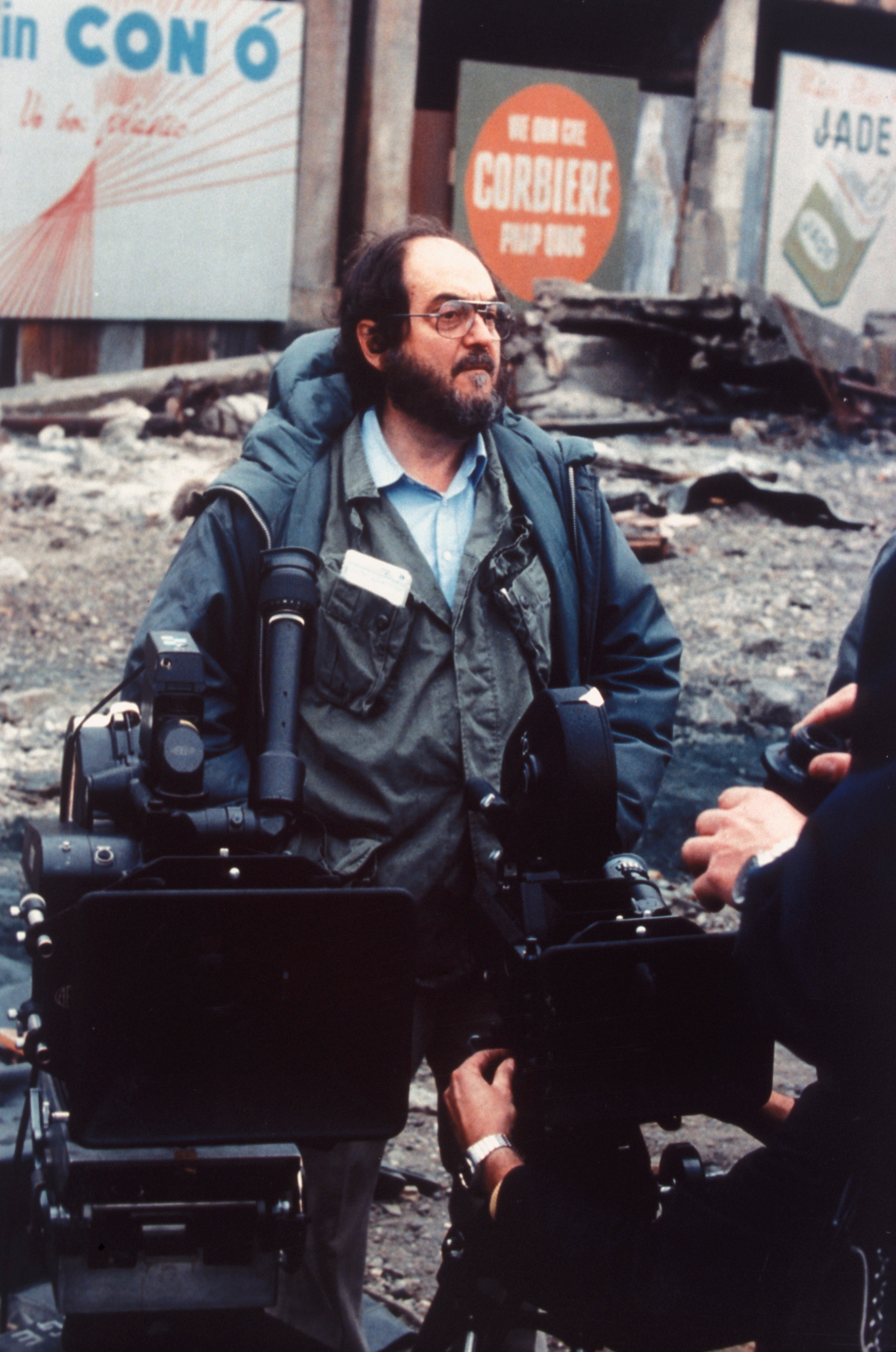 Kubrick sul set