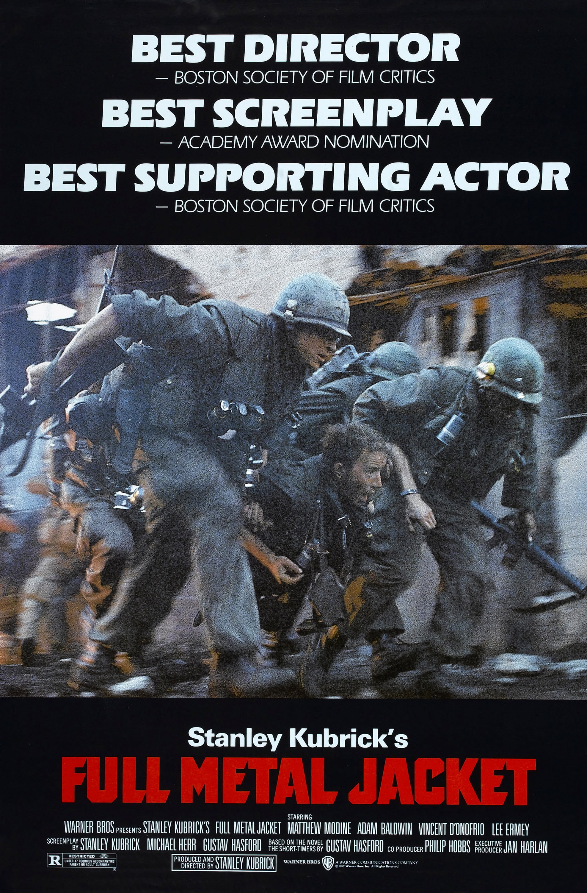 Locandina di Full Metal Jacket 1987