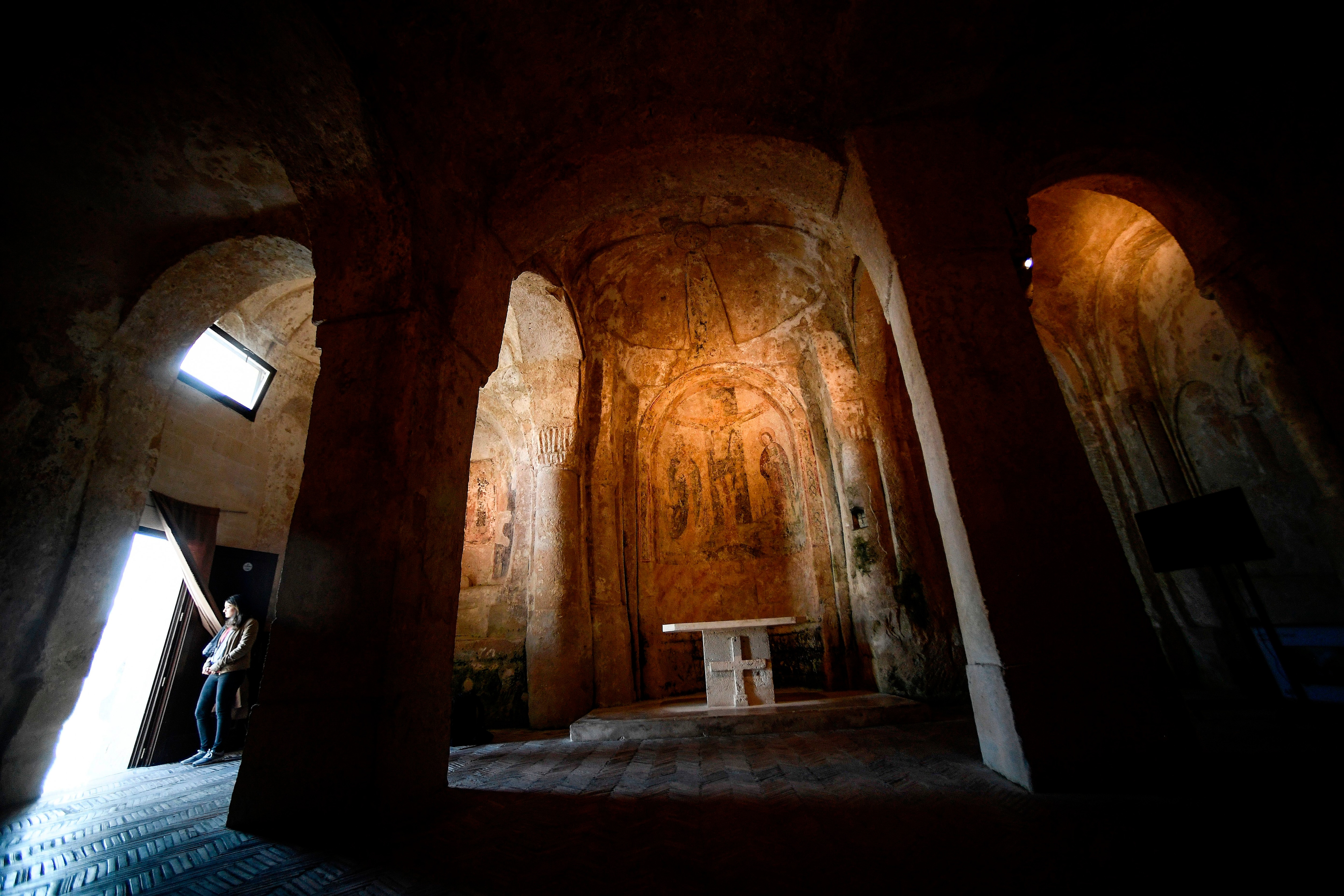 Matera, una chiesa rupestre