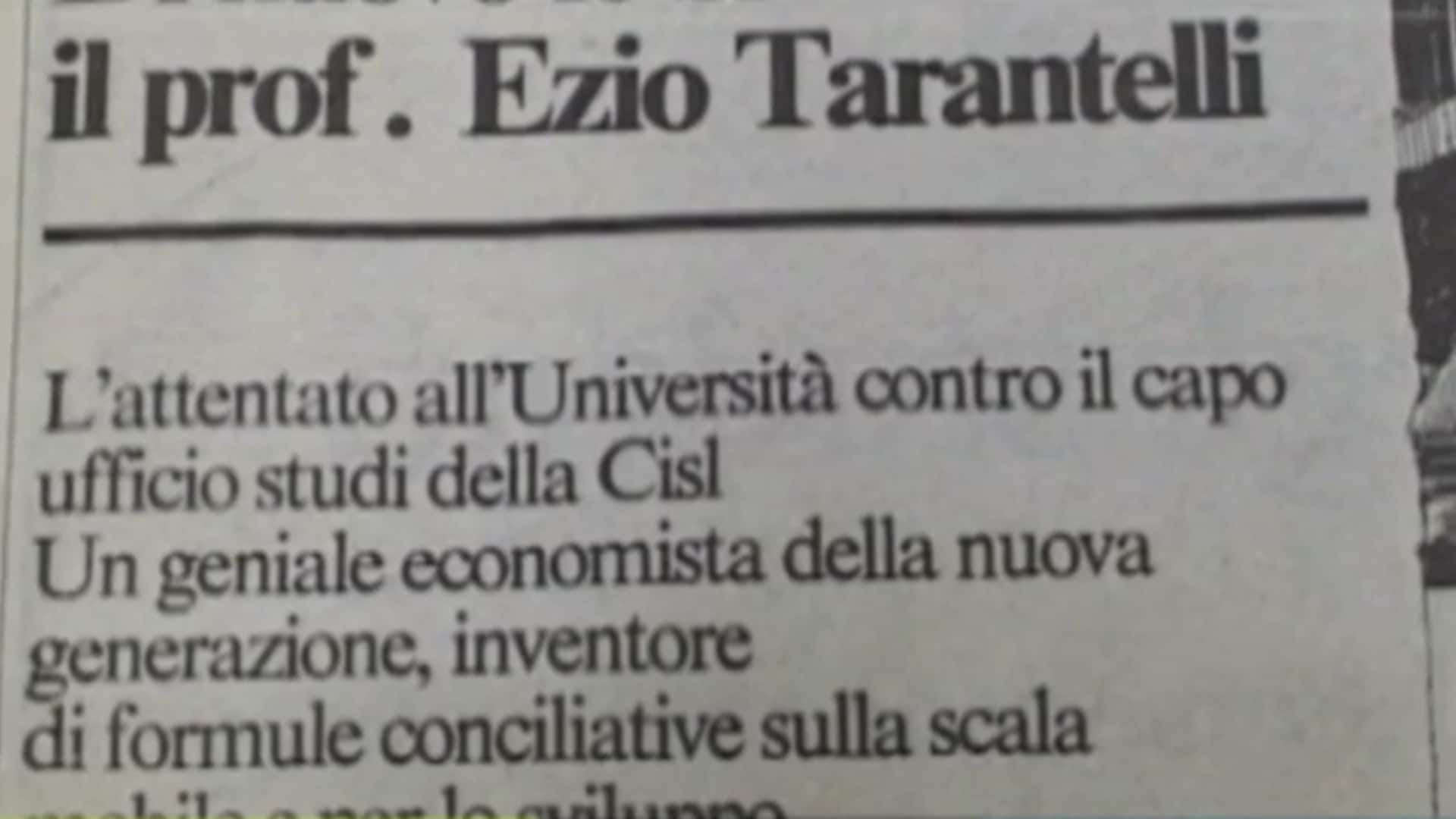 Ezio Tarantelli Storia Rai Cultura