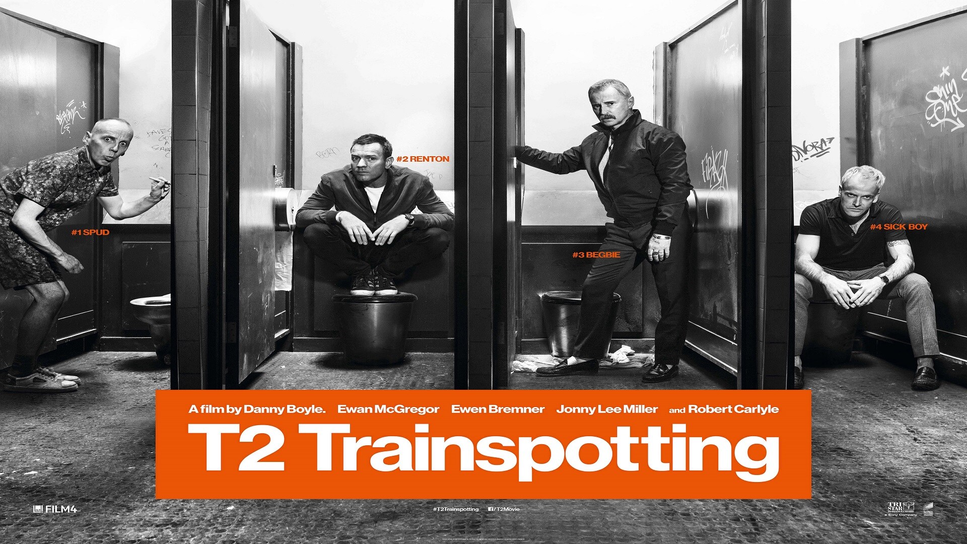 Trainspotting del 1996 dall'omonimo libro di Irvine Welsh