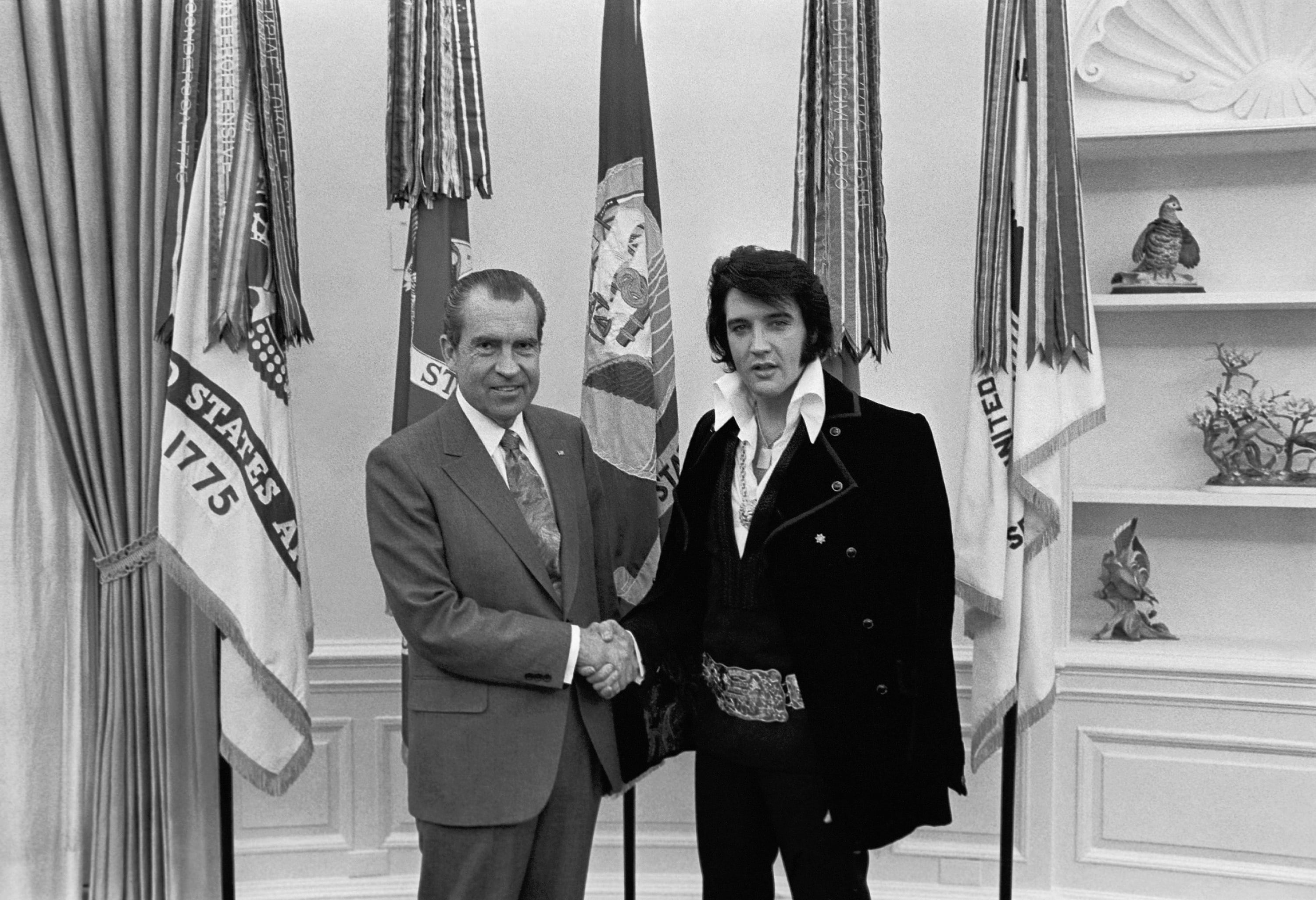 Incontro alla Casa Bianca con Elvis Presley, il 21 dicembre 1970
