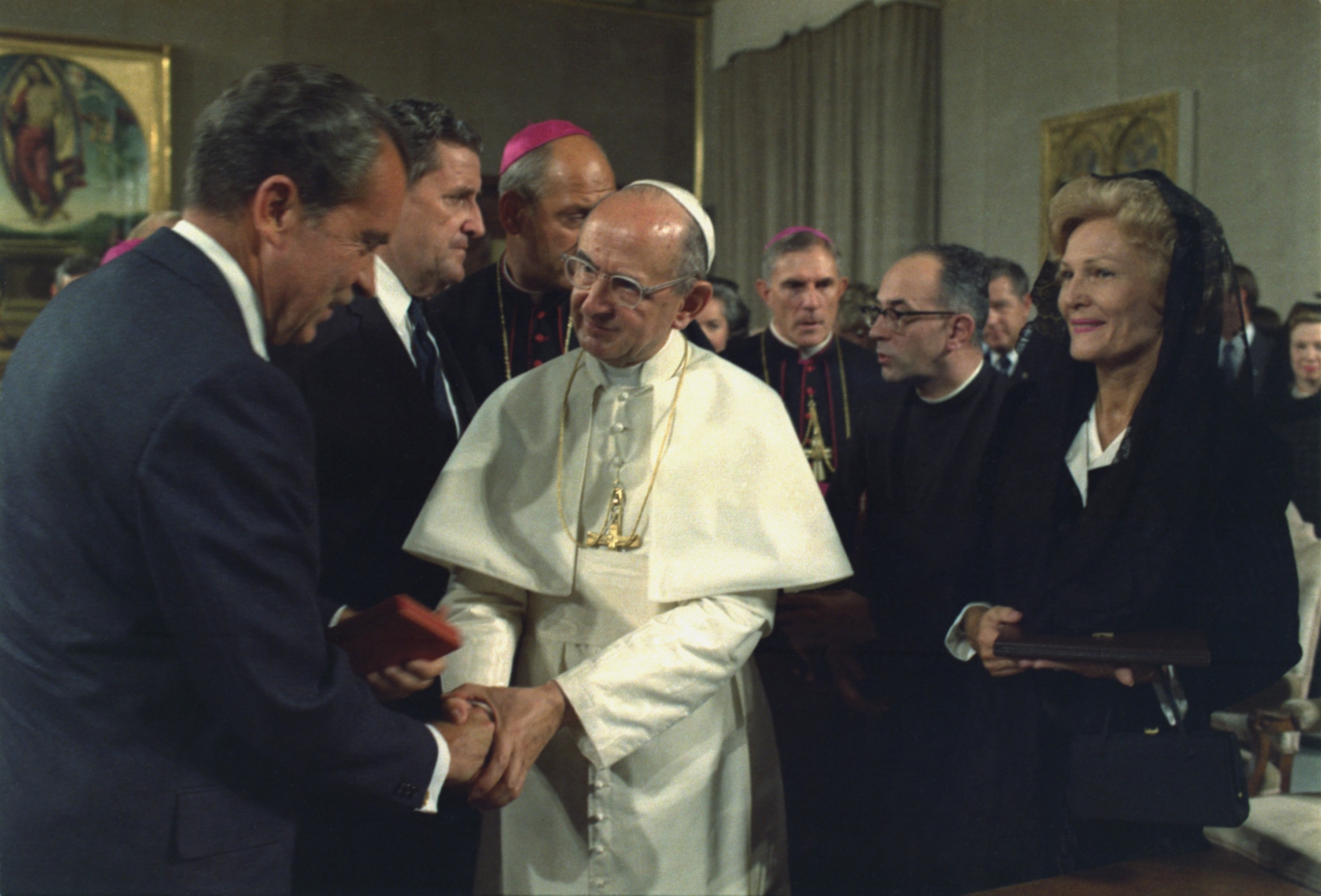 In visita al Vaticano, con Paolo VI 29 settembre 1970
