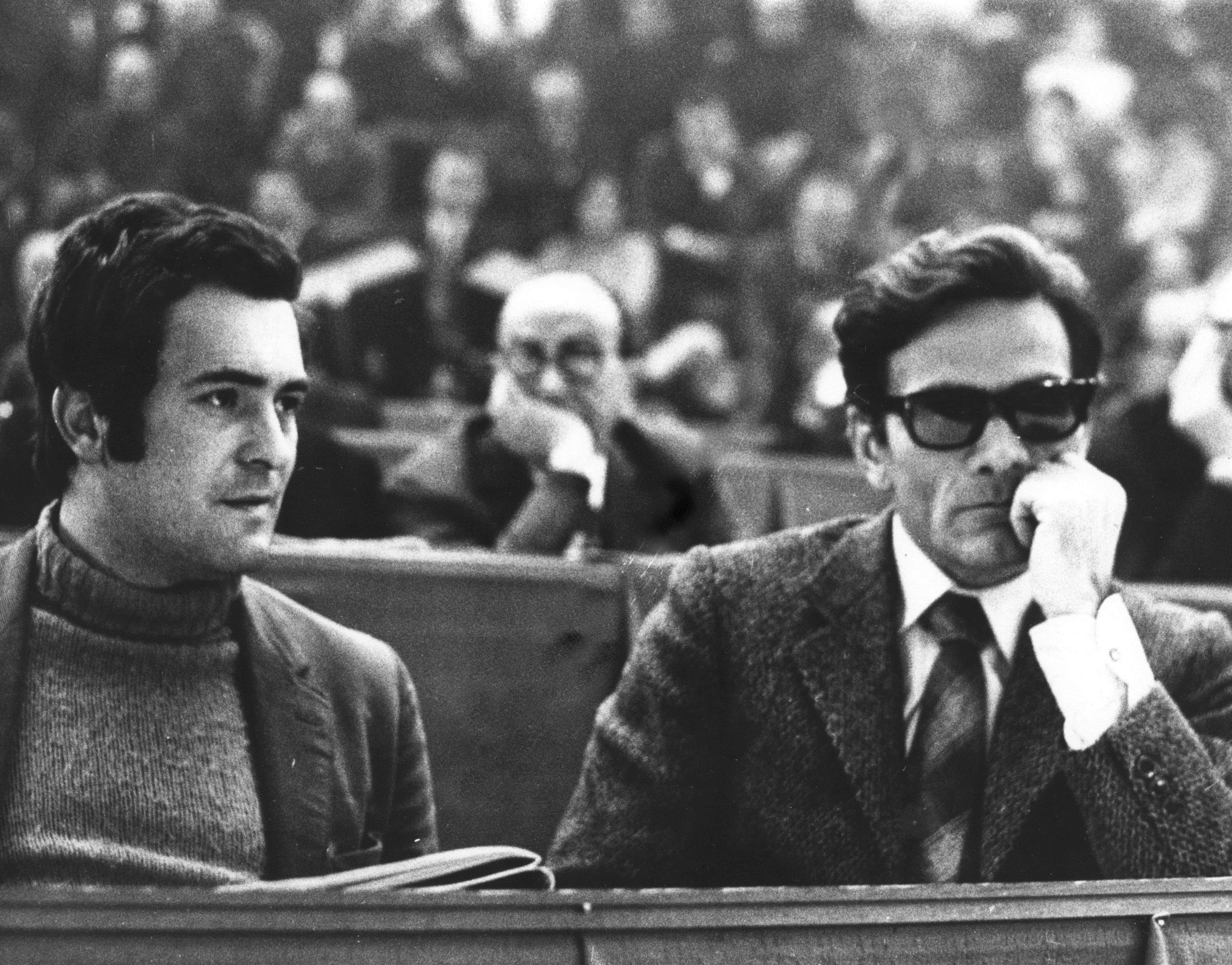 Con Pier Paolo Pasolini cui fece da assistente per il film Accattone 1961