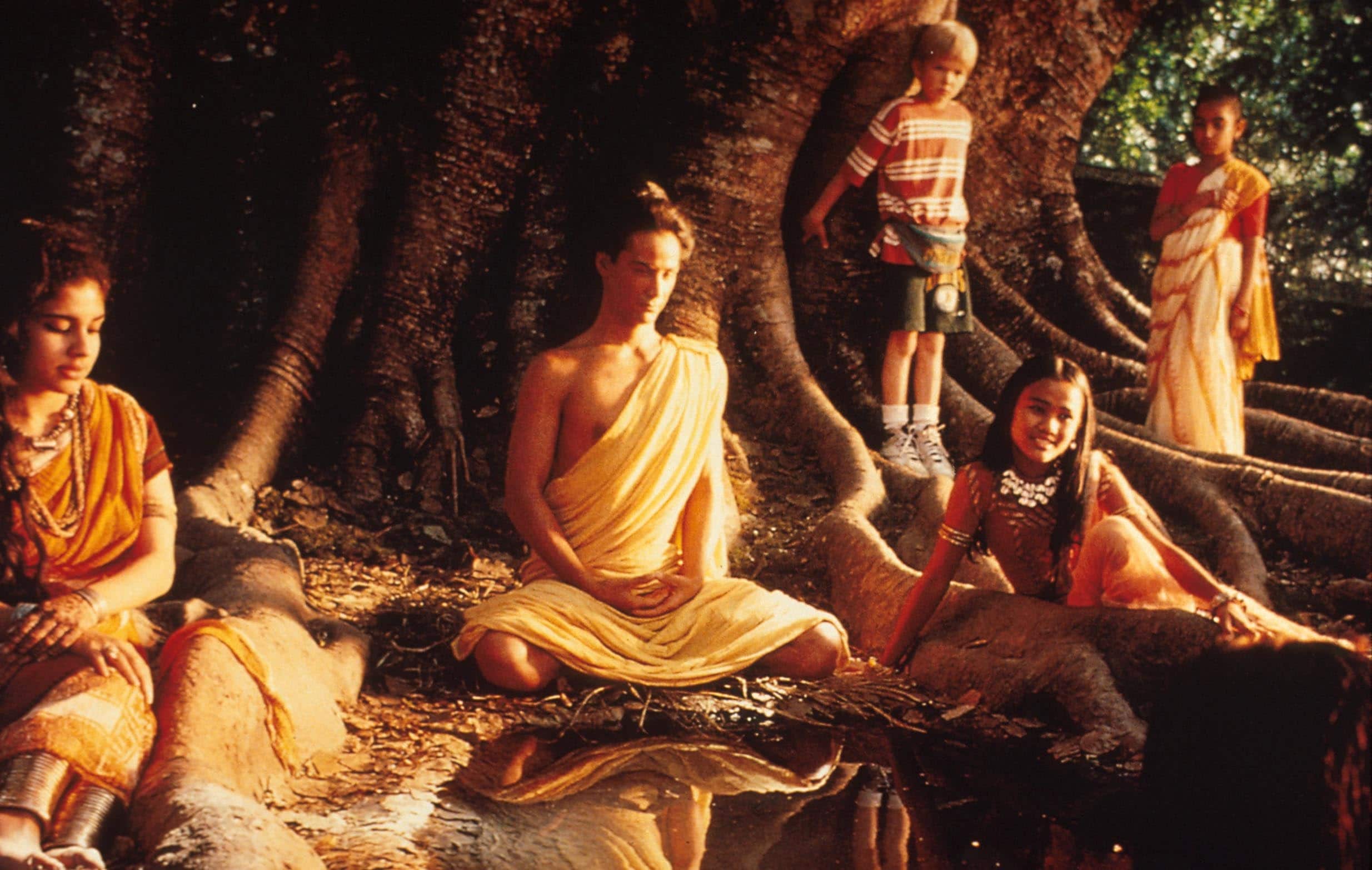 Piccolo Buddha con Keanu Reeves 1987