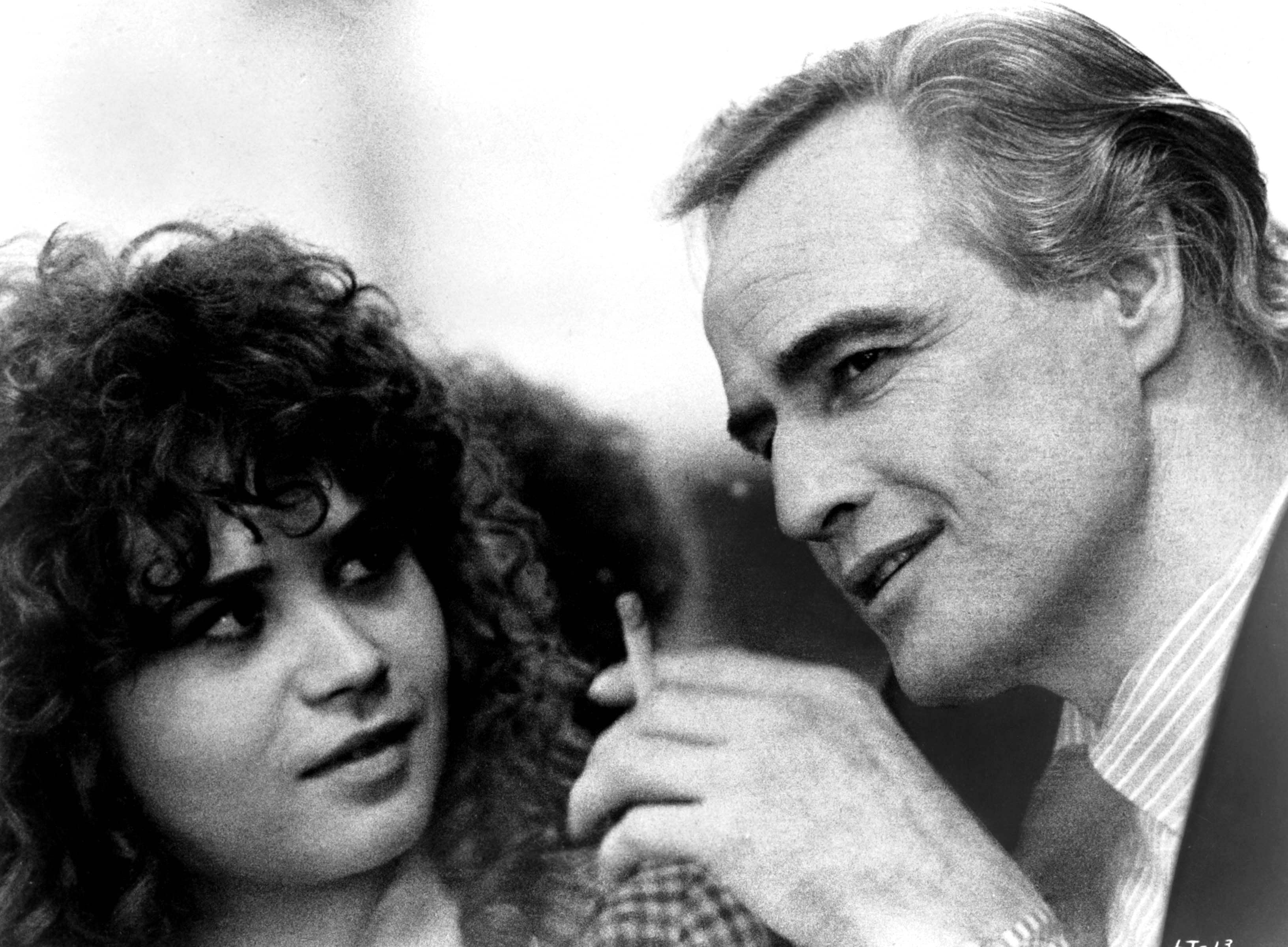 Marlon Brando e Maria Schneider in Ultimo tango a Parigi 1972