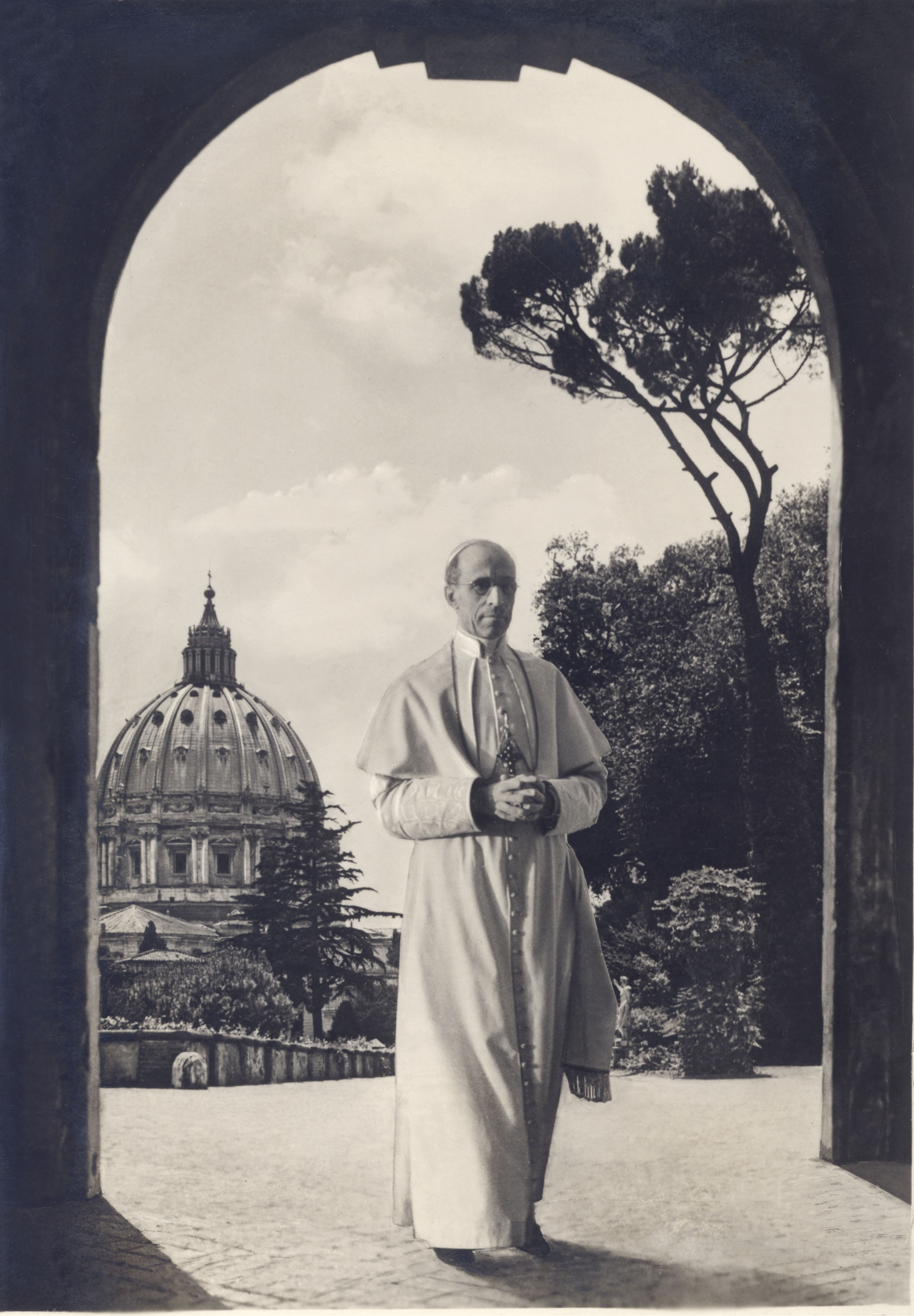 Ritratto di Pio XII: il suo pontificato dura dal 1939 al 1958