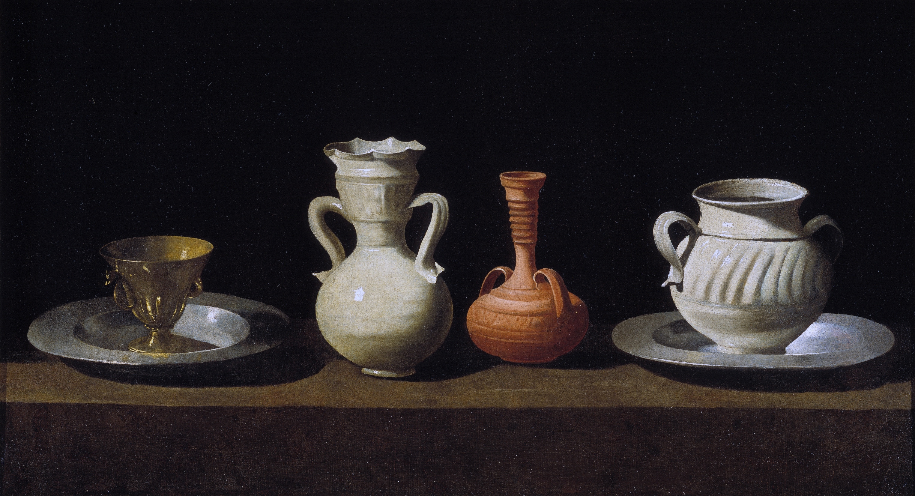 Francisco de Zurbaràn, Bodegòn de Recipientes (1650)