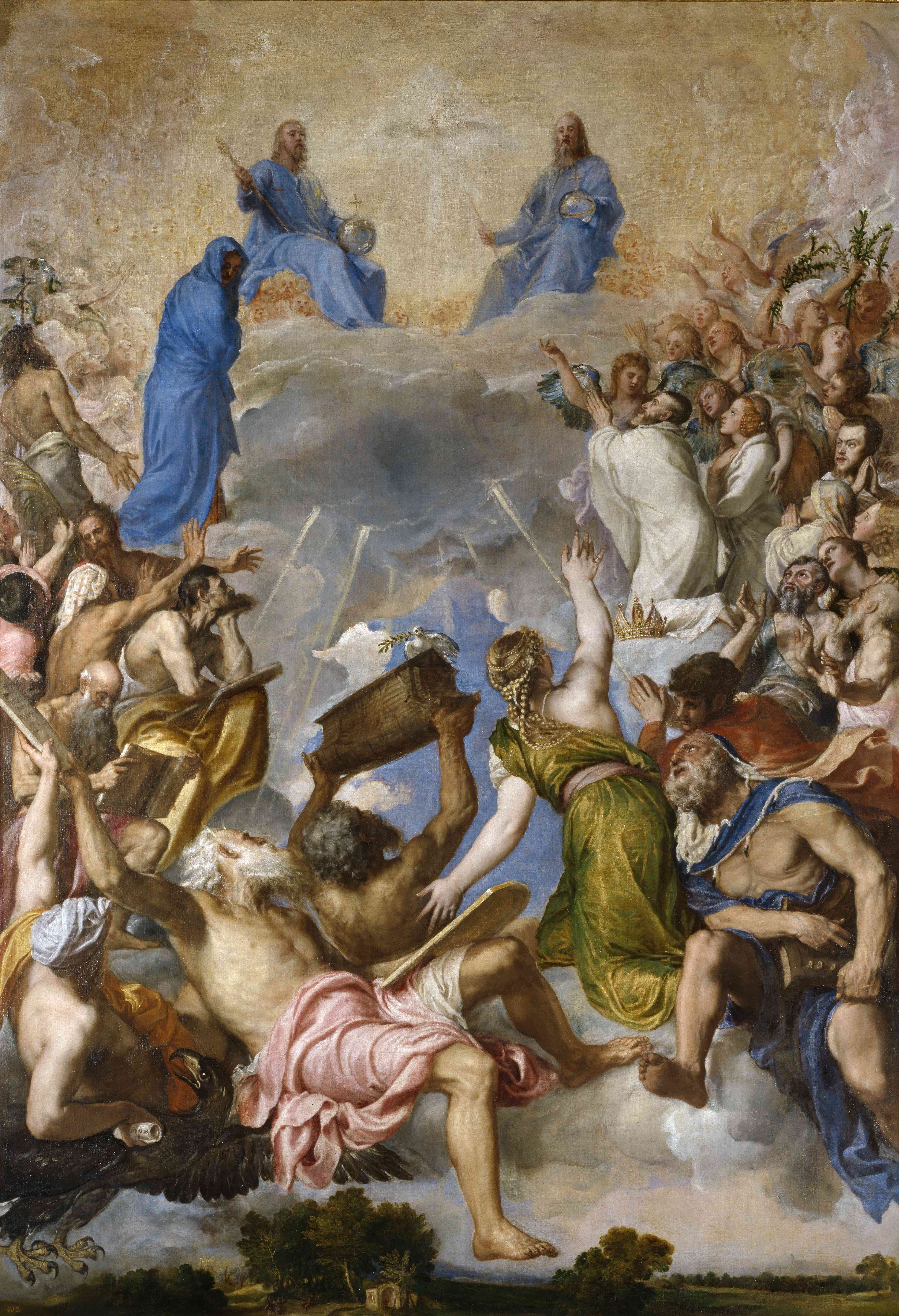 Tiziano, La Gloria (1554)