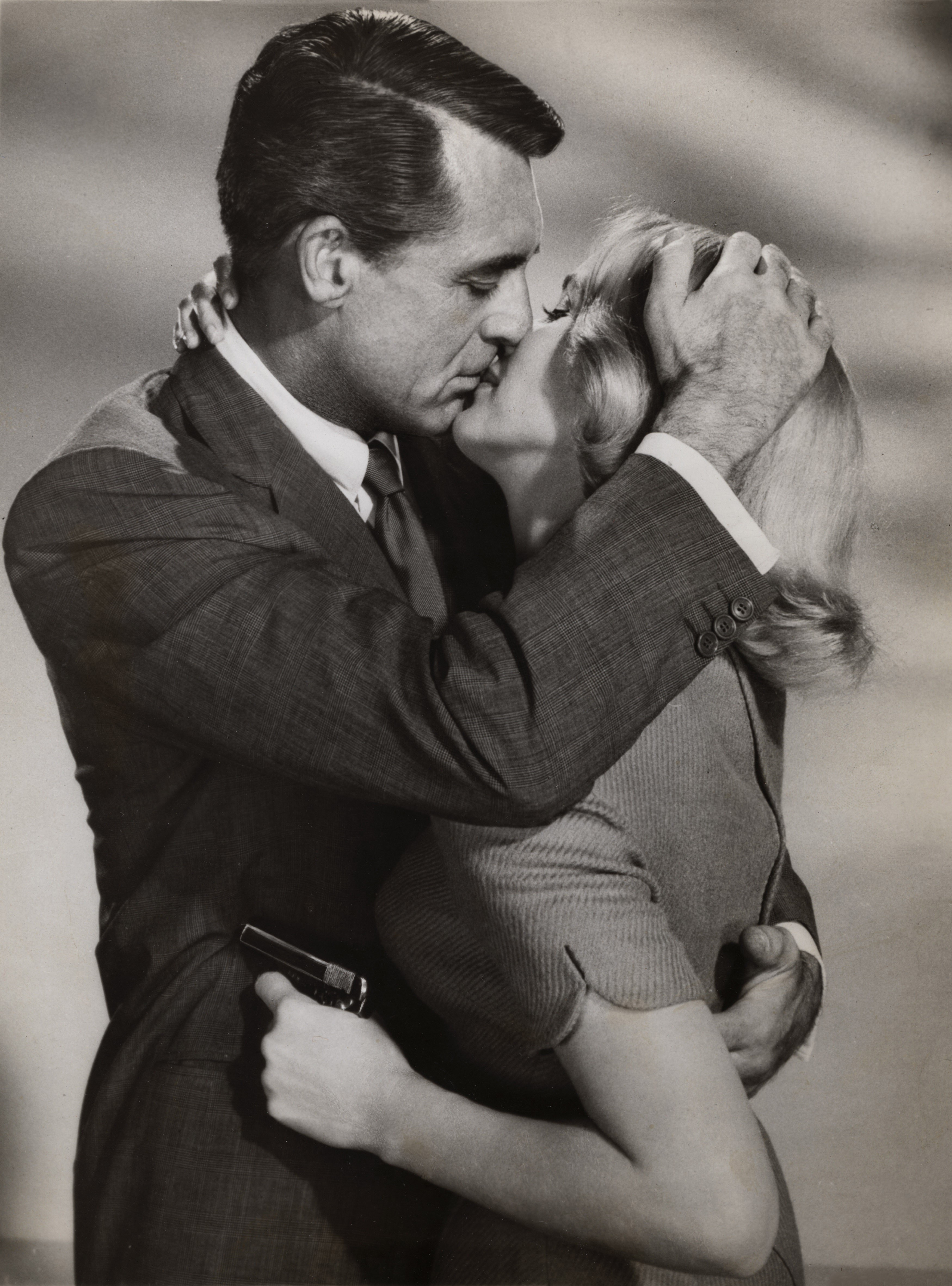 Con Eva Marie Saint in Intrigo internazionale 1959