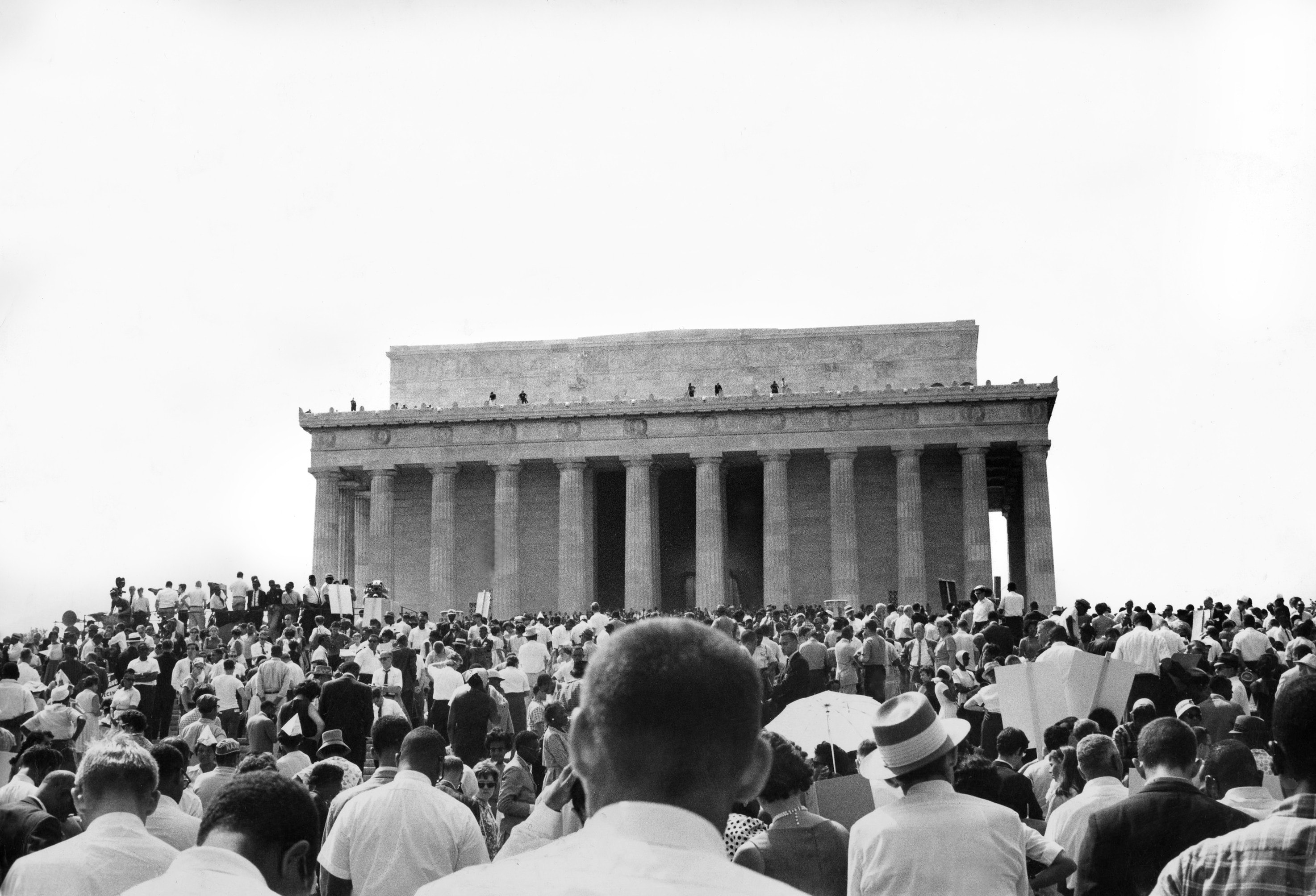 Washington 28 agosto 1963: Martin Luther King alla marcia per i diritti civili pronuncia il famoso discorso “I have a dream”