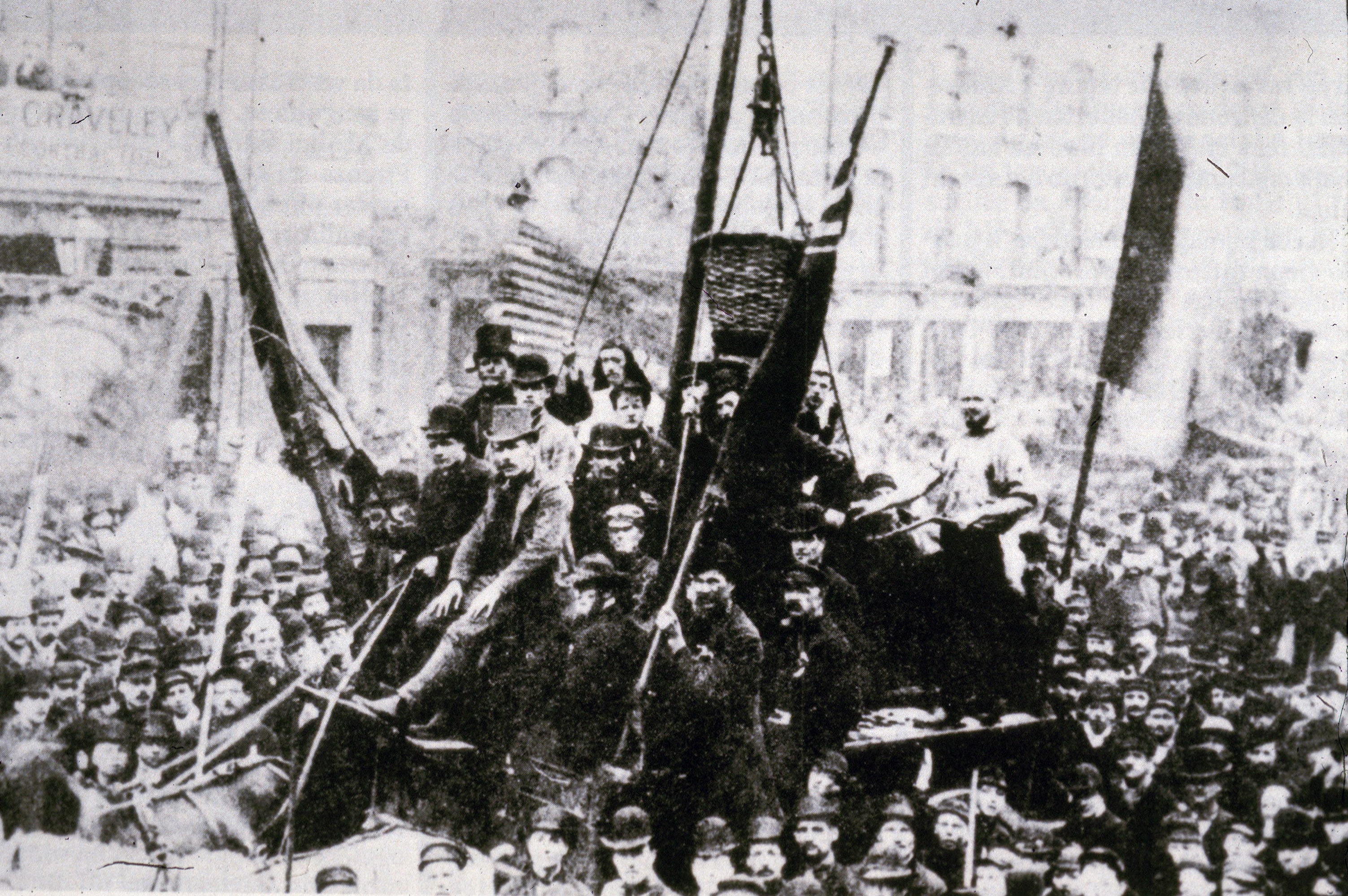 Sciopero dei portuali inglesi in occasione del primo maggio 1889