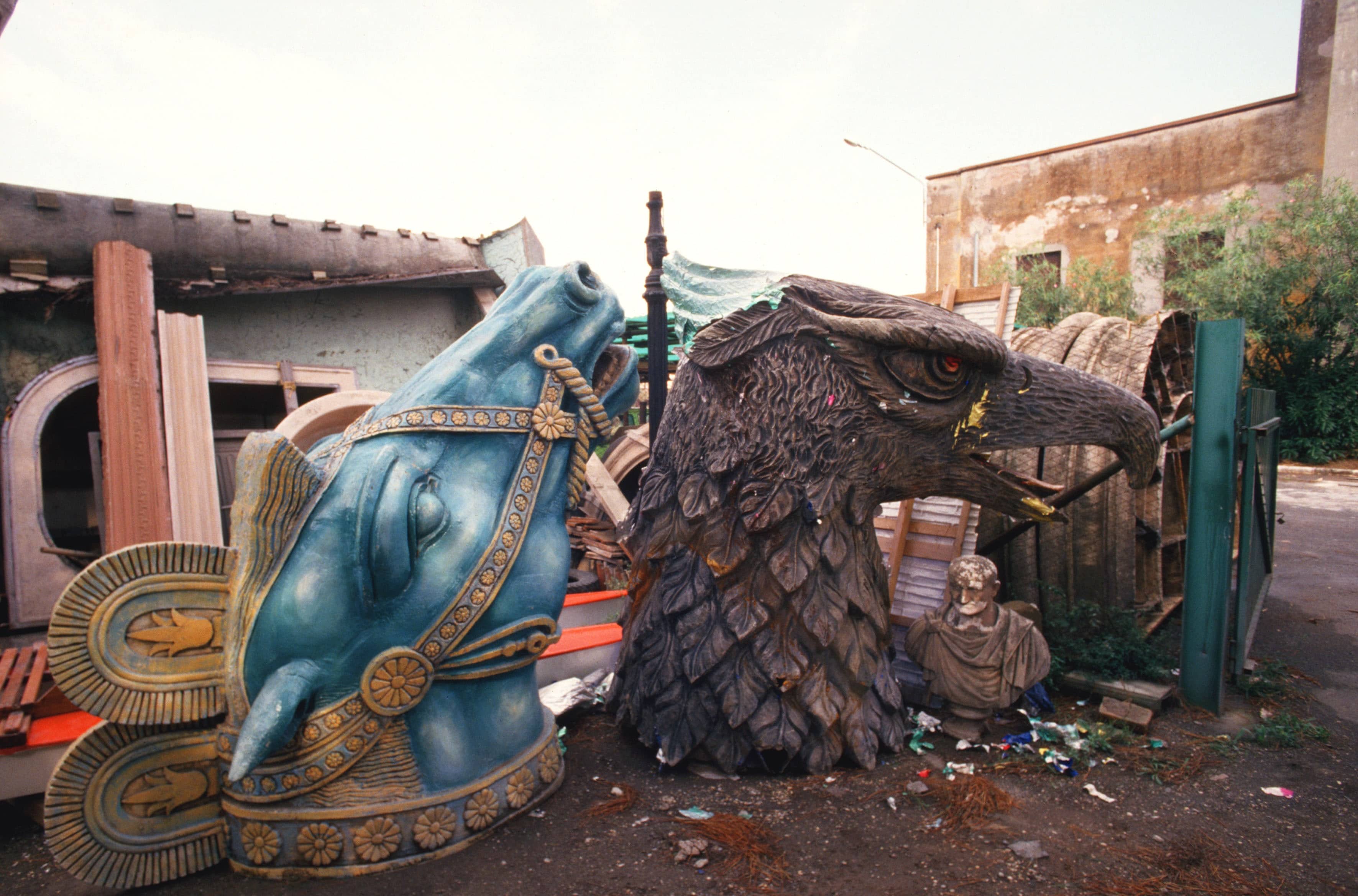 Cinecittà, scenografie di Ben Hur