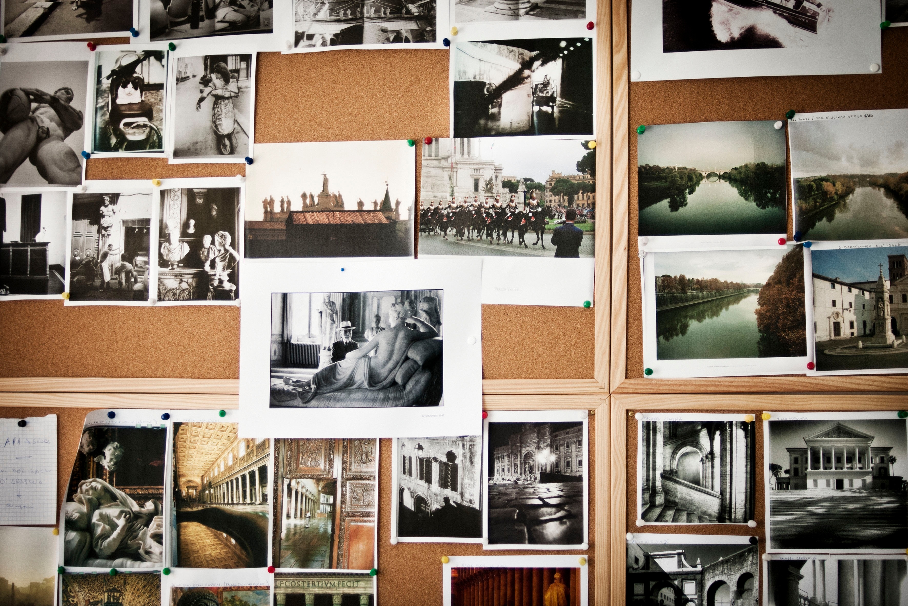 Collage delle location de La grande bellezza