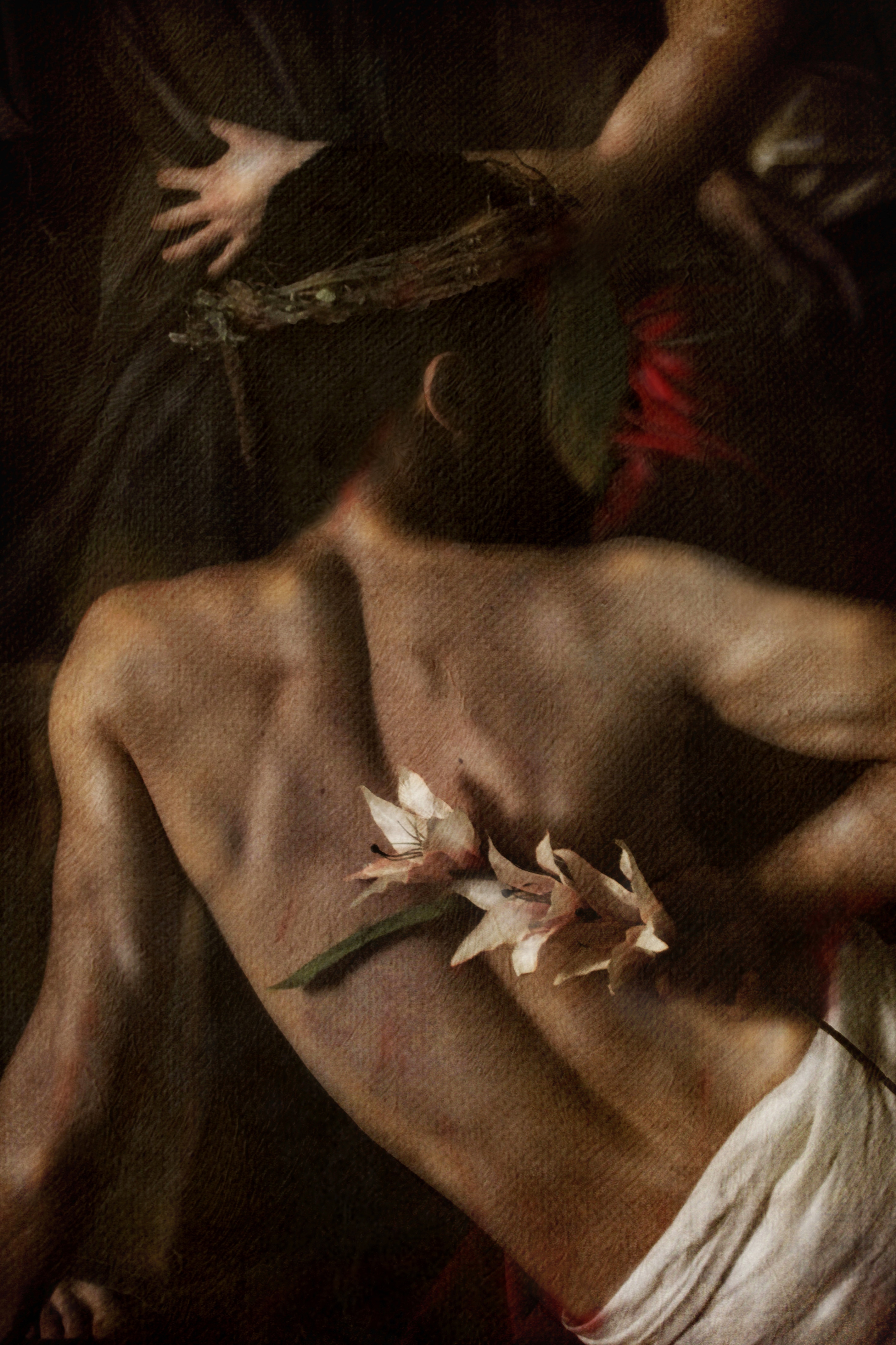 Ottavio Marino. Cristo (dettaglio)