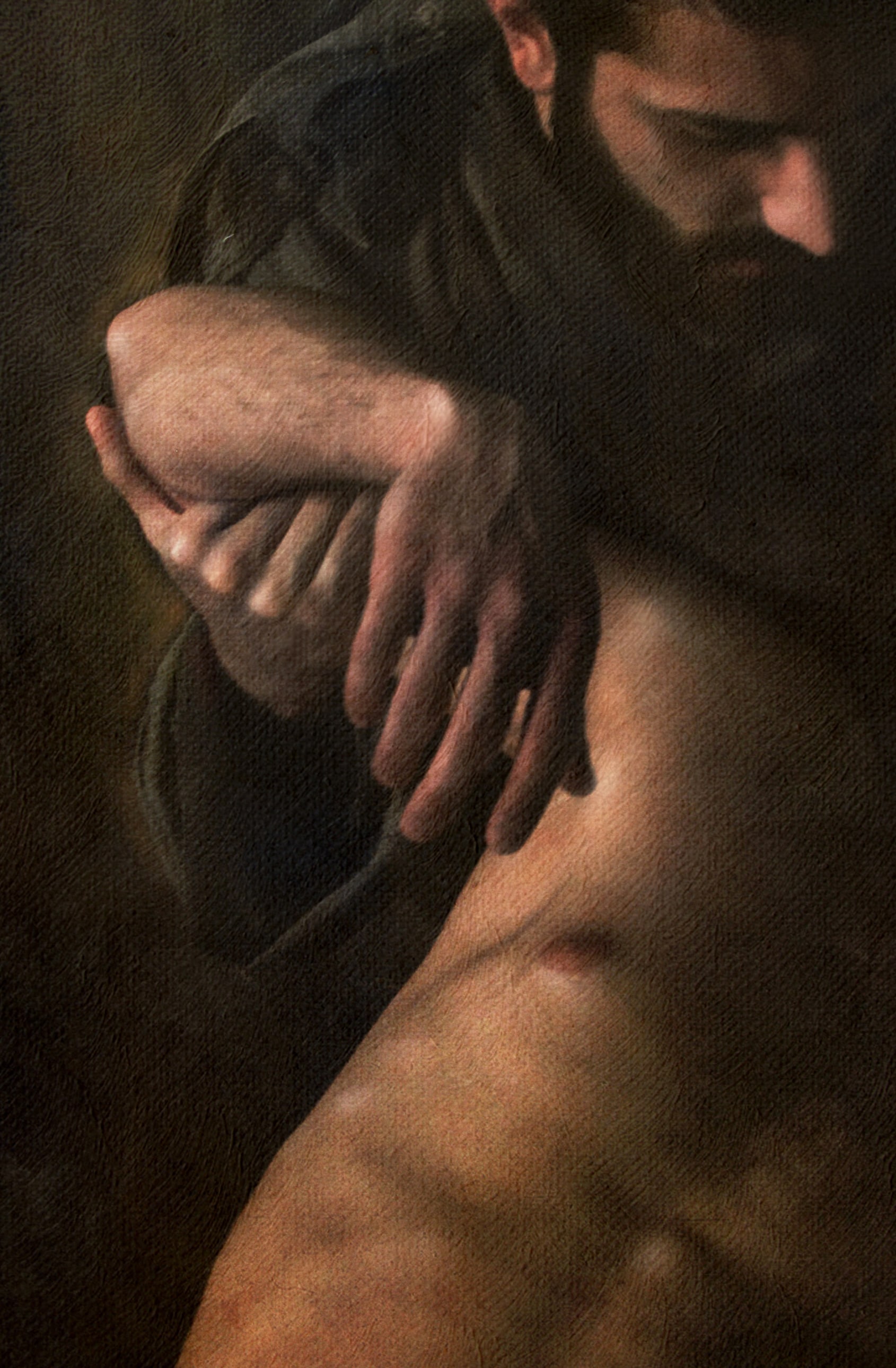 Ottavio Marino. La Carità (dettaglio)
