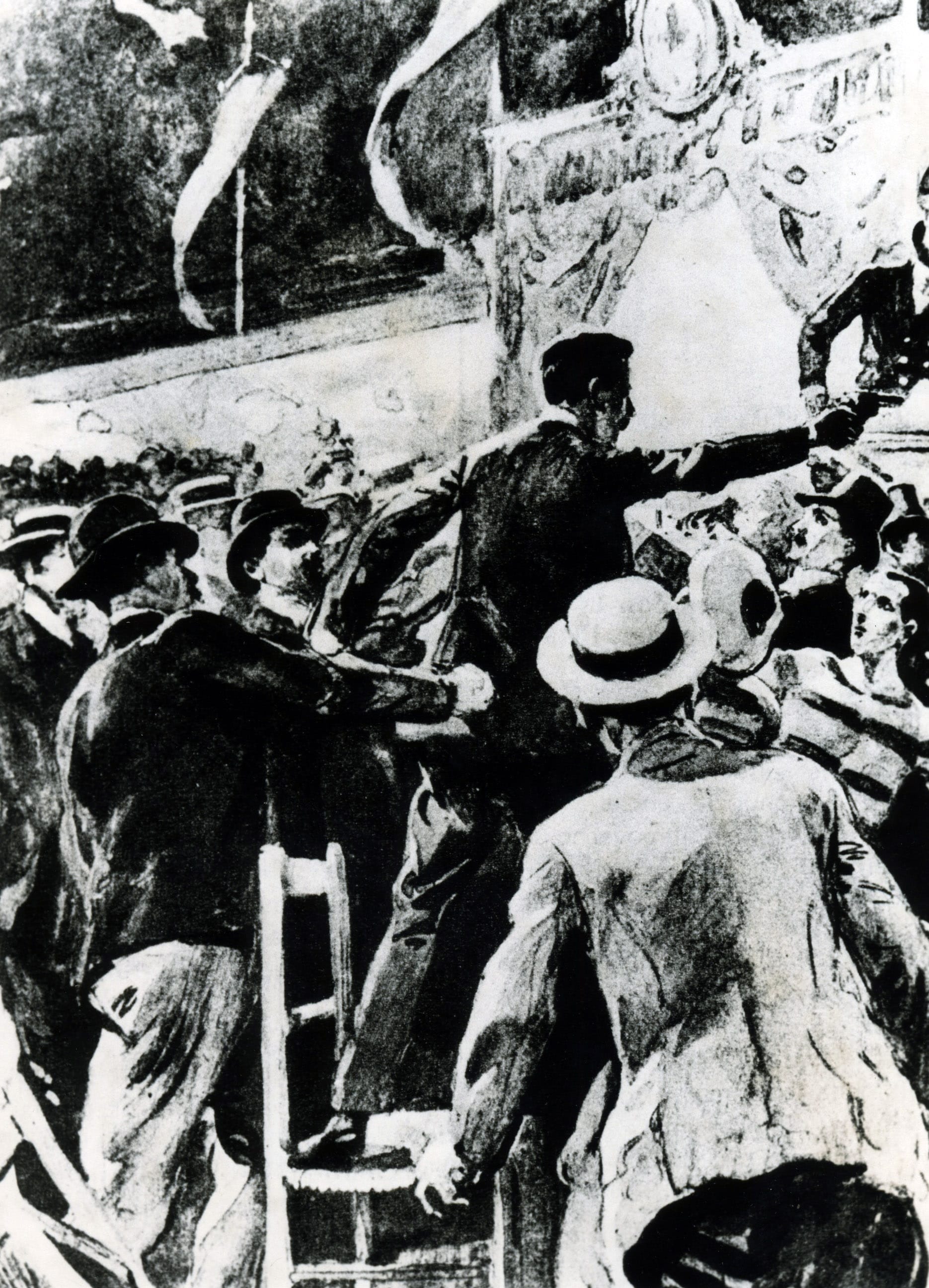 L'anarchico Gaetano Bresci assassina Umberto I, il 29 luglio 1900