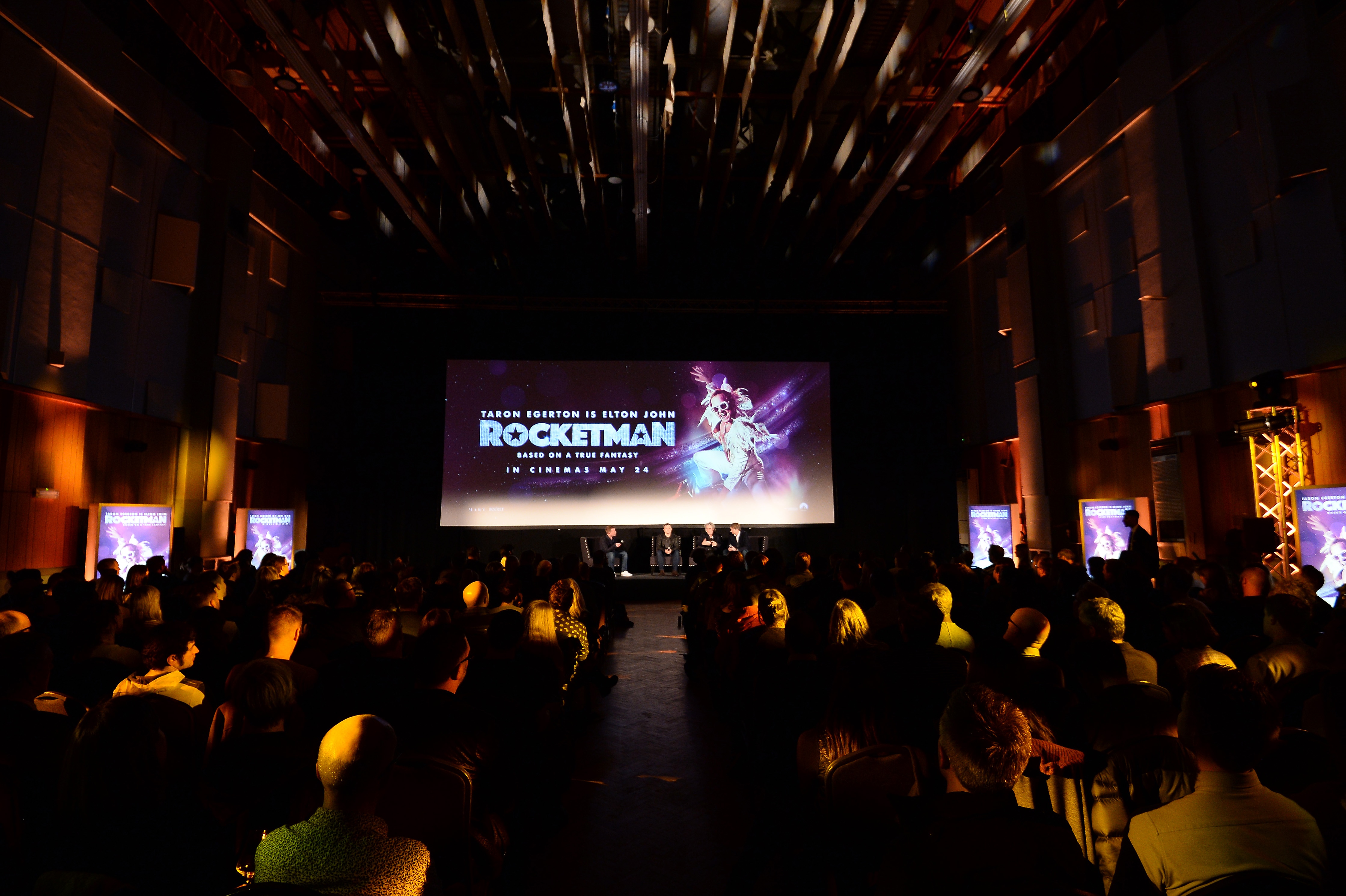 22 marzo 2019. Anteprima del biopic "Rocketman", il film di Dexter Fletcher dedivato alla vita di Elton John, interpretato da Taron Egerton