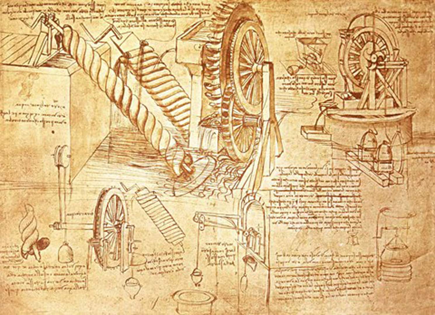 "Codice Atlantico" (Codex Atlanticus) è la più ampia raccolta di disegni e scritti di Leonardo da Vinci databile tra il 1478 e il 1518, conservato presso la Biblioteca Ambrosiana di Milano.