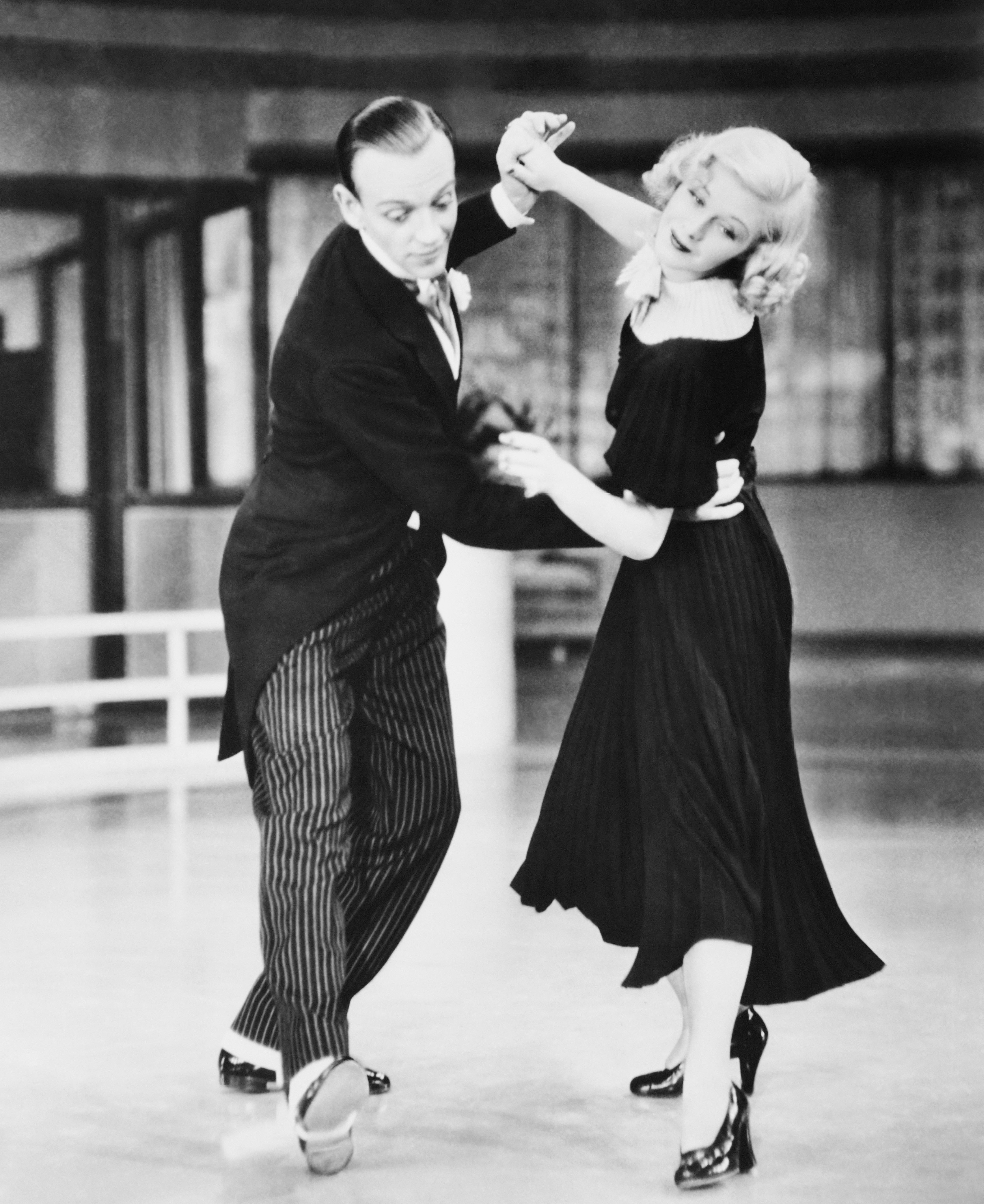 Follie d'inverno di George Stevens, 1936. Fred Astaire e Ginger Rogers