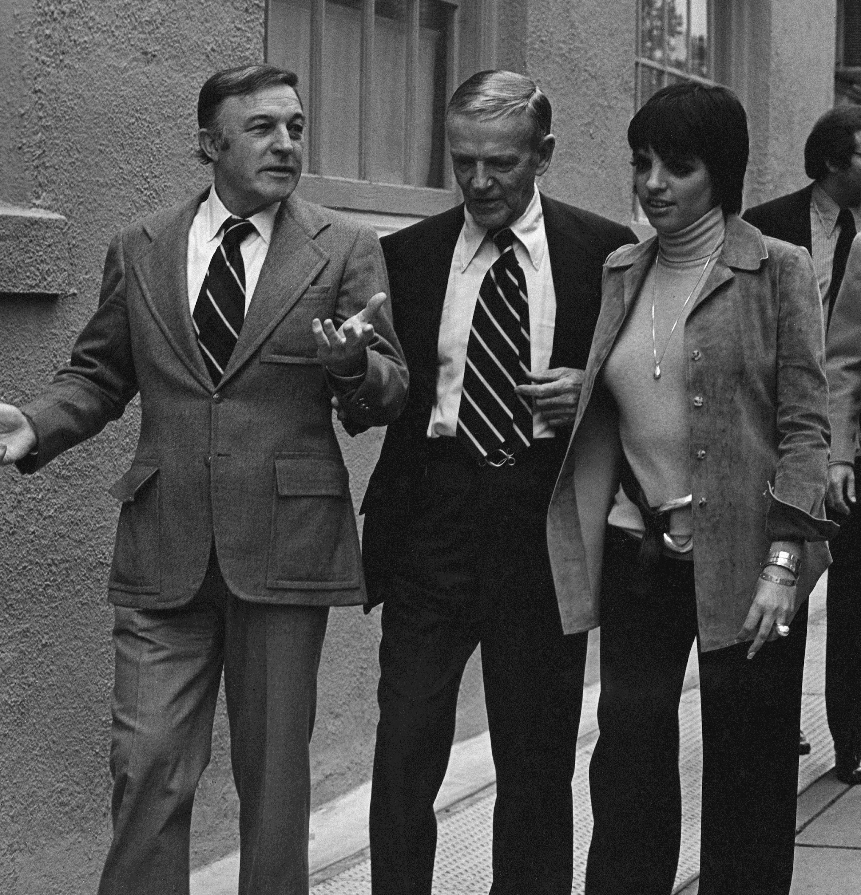 Gene Kelly, Fred Astaire e Liza Minnelli nel 1974