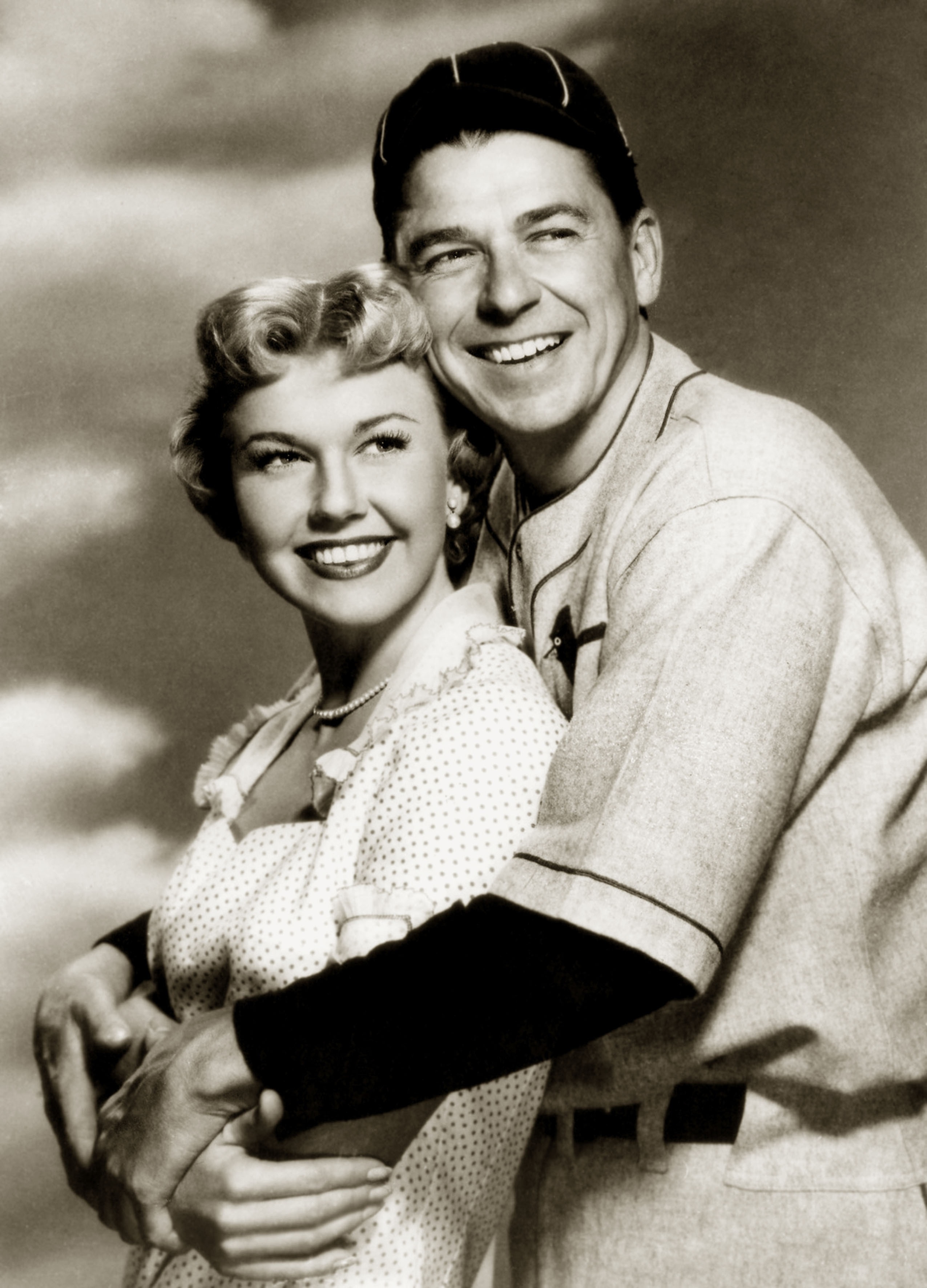 Con Ronald Reagan nel 1952