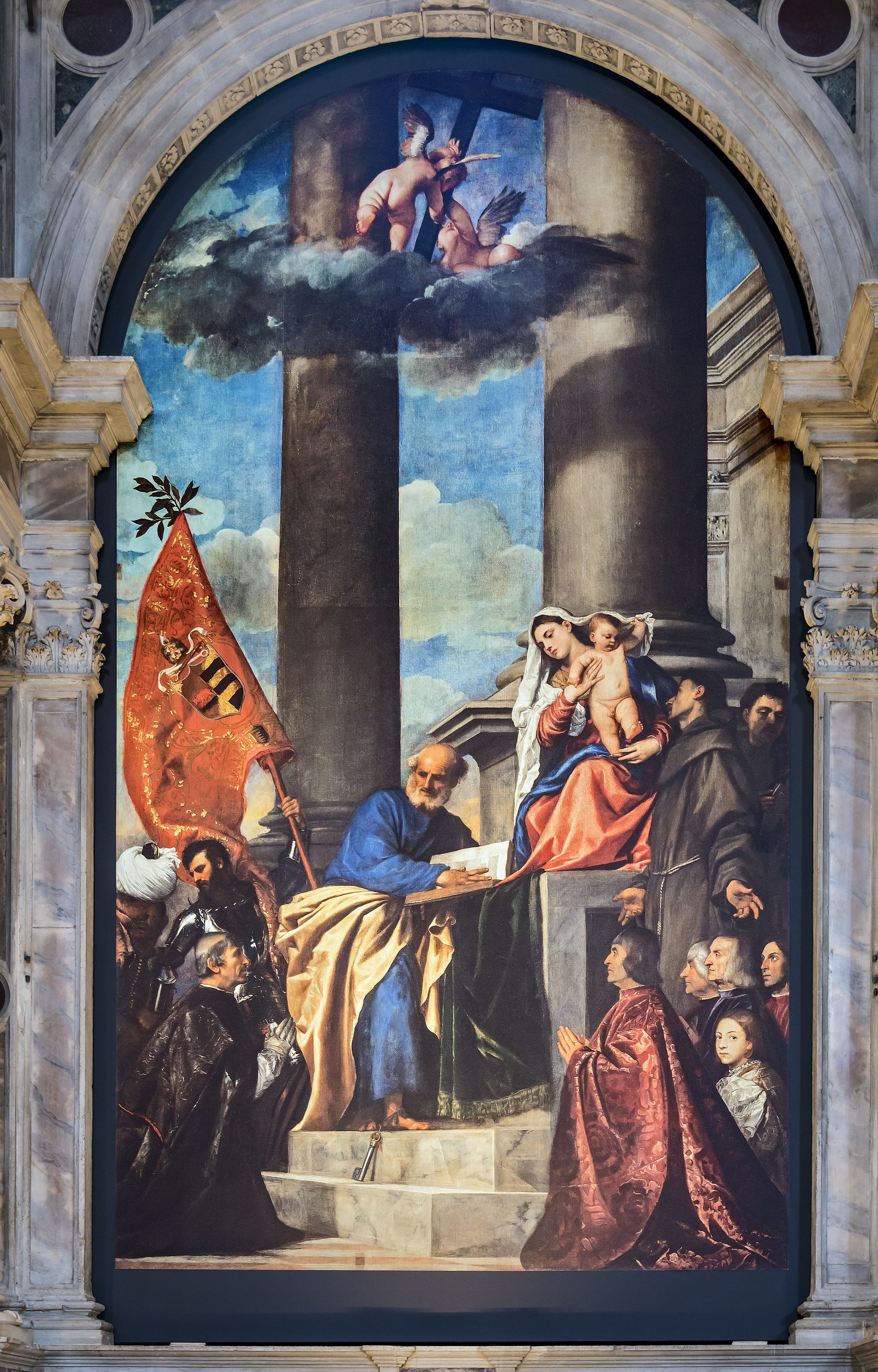 Pala Pesaro (1519-26) Basilia di Santa Maria Gloriosa dei Frari, Venezia