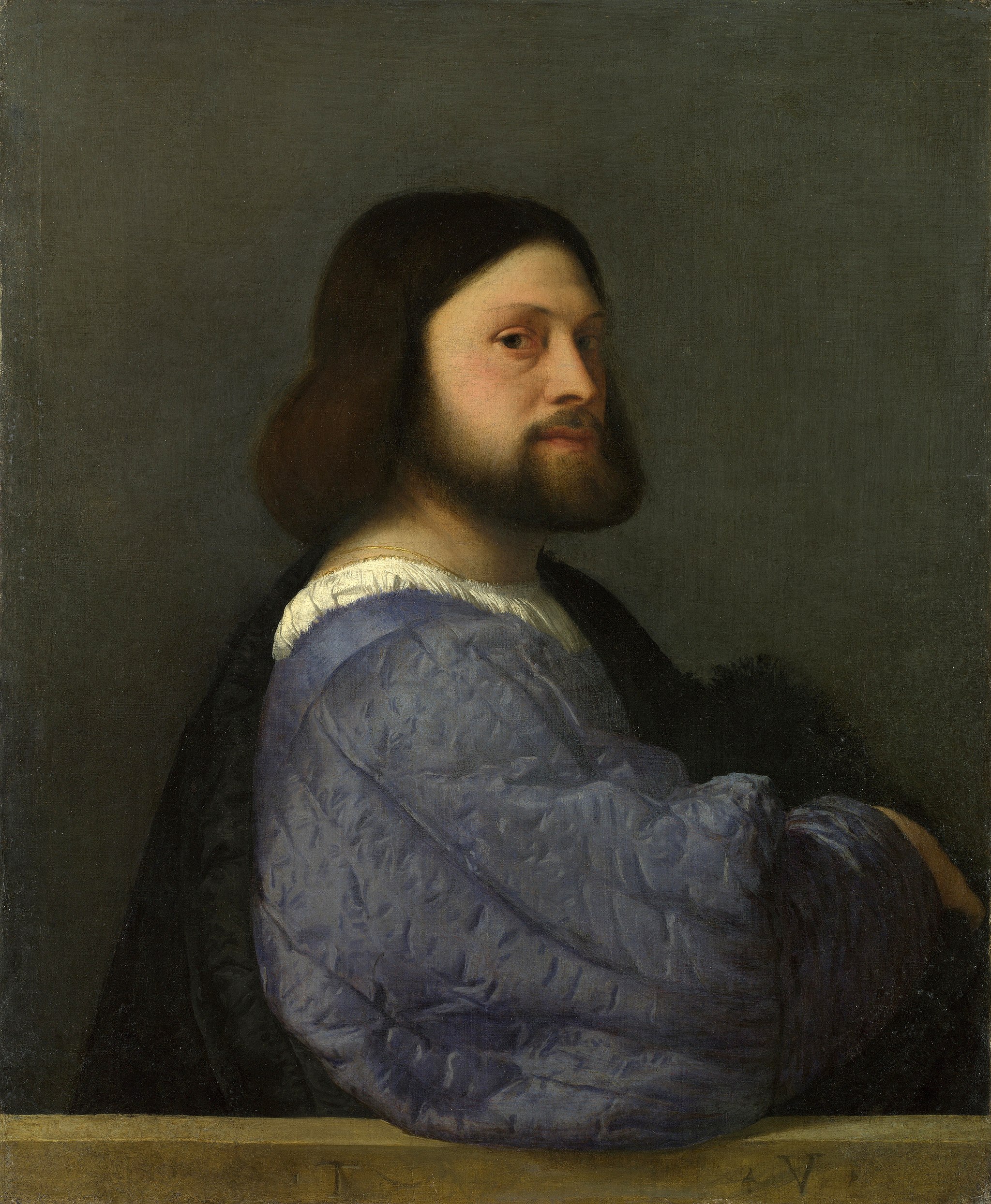 Ritratto maschile, presunto Ludovico Ariosto (1510 circa) National Gallery, Londra