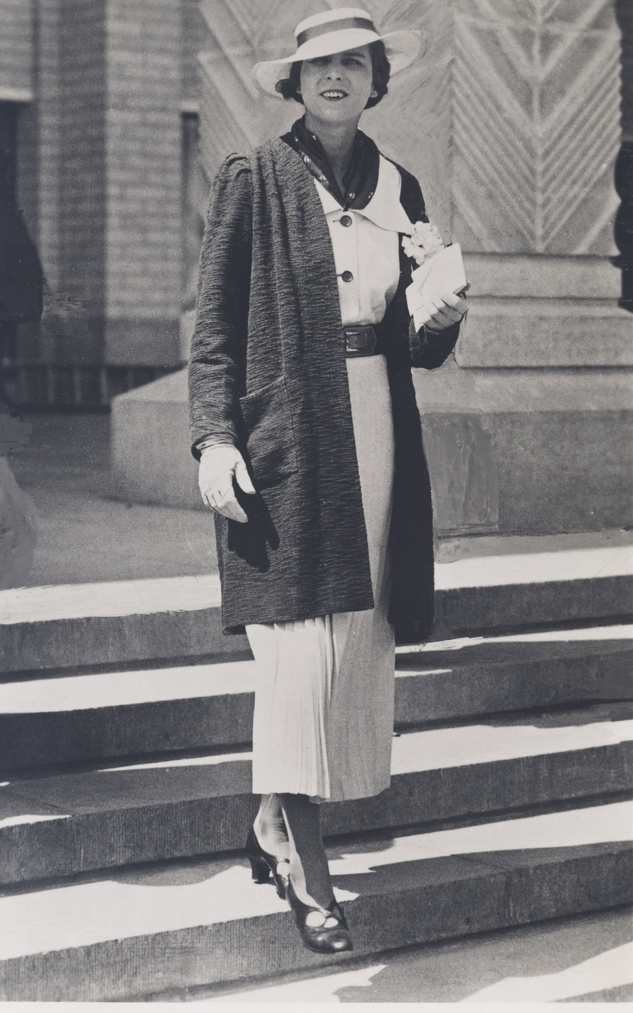 Maria José, figlia di Alberto I del Belgio, che sposa Umberto II a Roma nel 1930