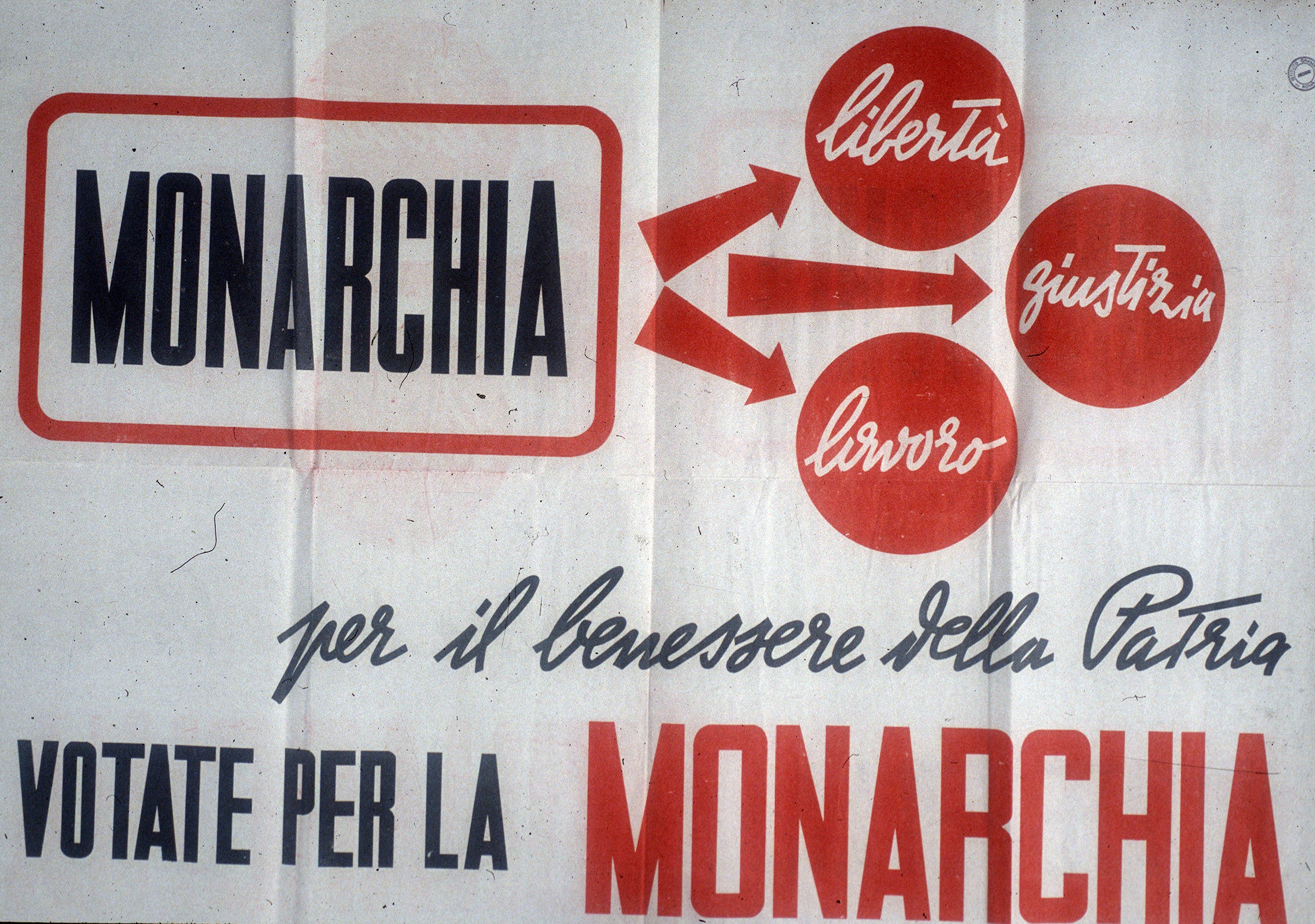Manifesto a favore della Monarchia