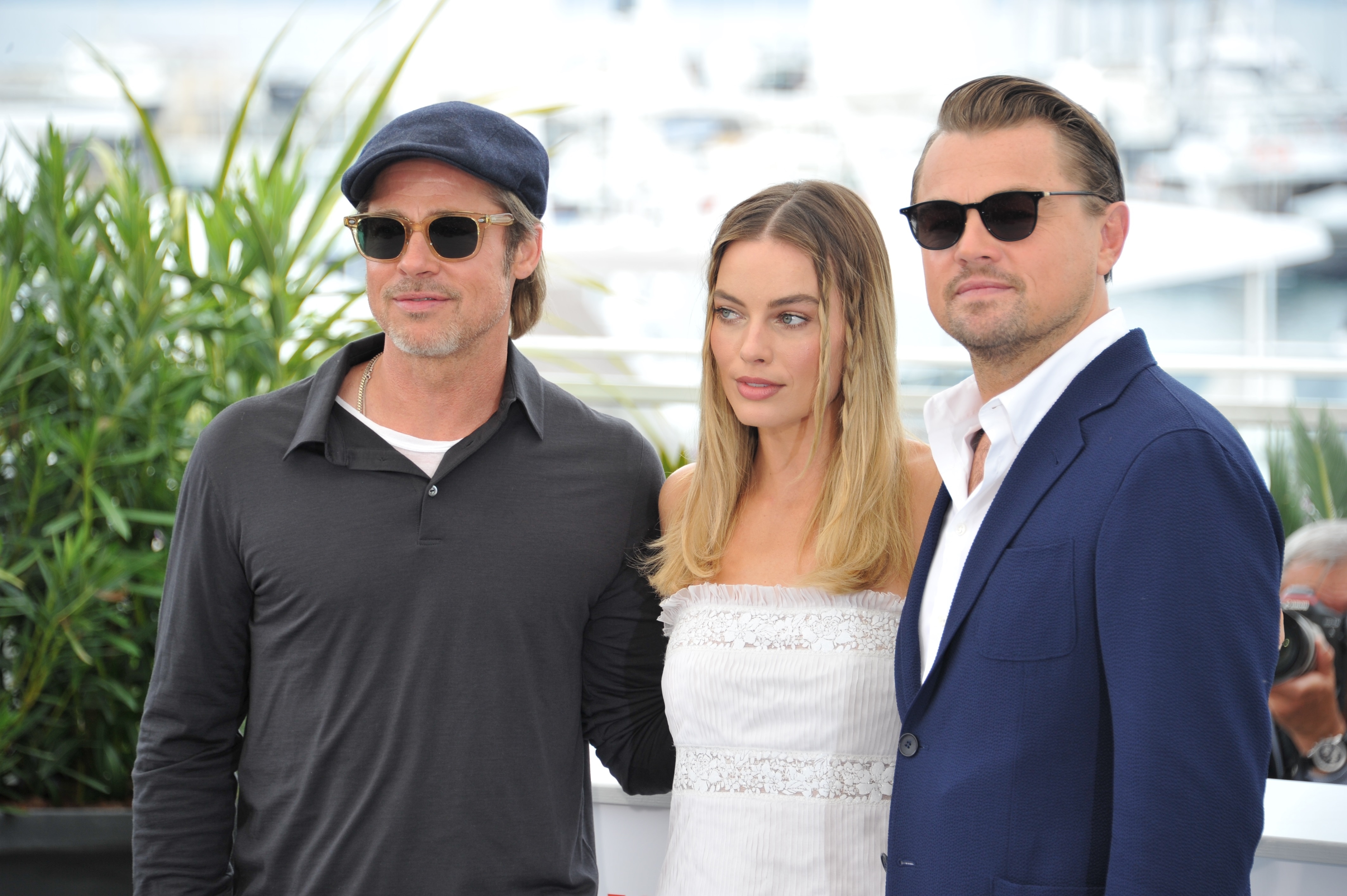 Cannes 2019 Brad Pitt, Leonardo Di Caprio e Margot Robbie, gli attori di C'era una volta a Hollywood di Quentin Tarantino