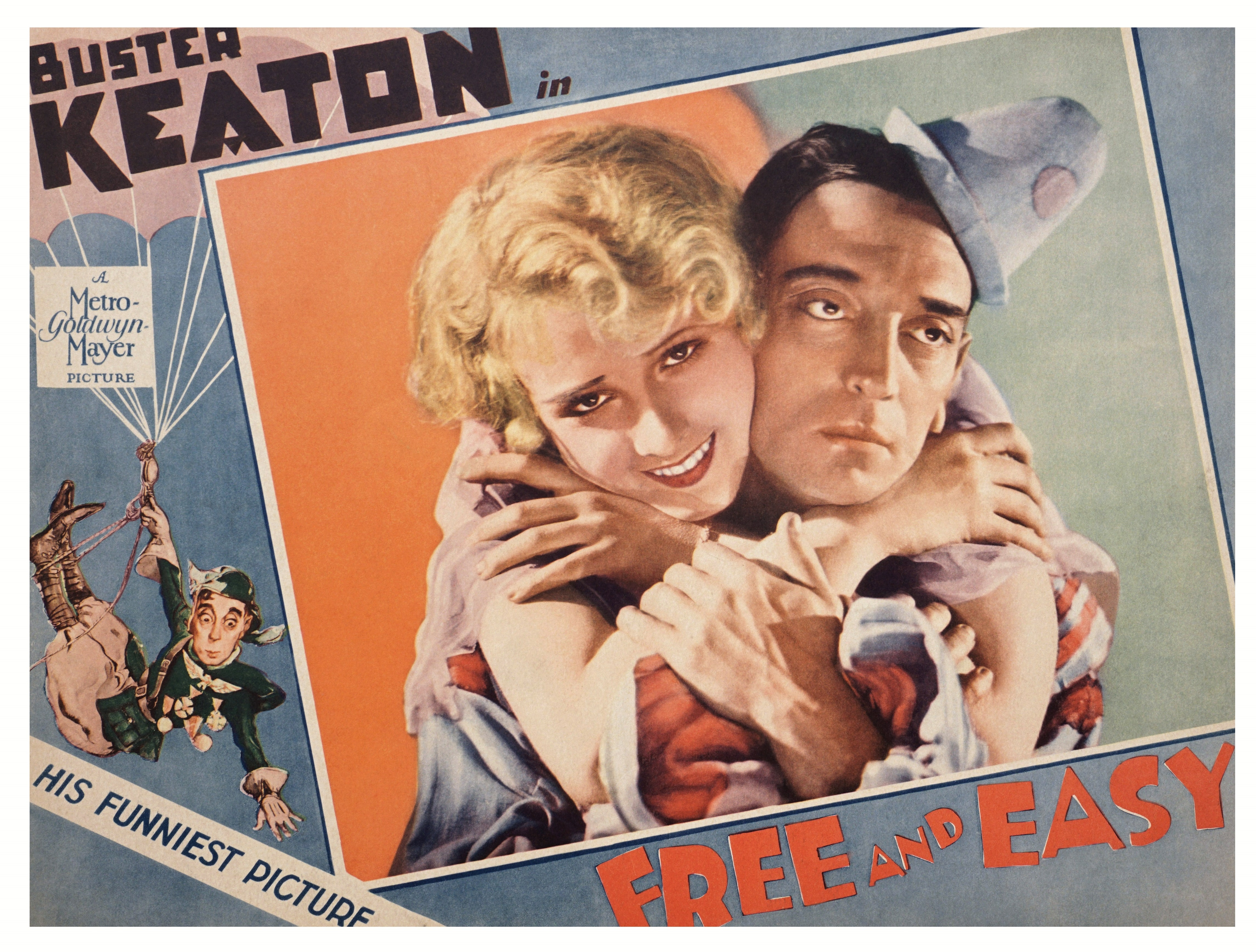 Buster Keaton e Anita Page 