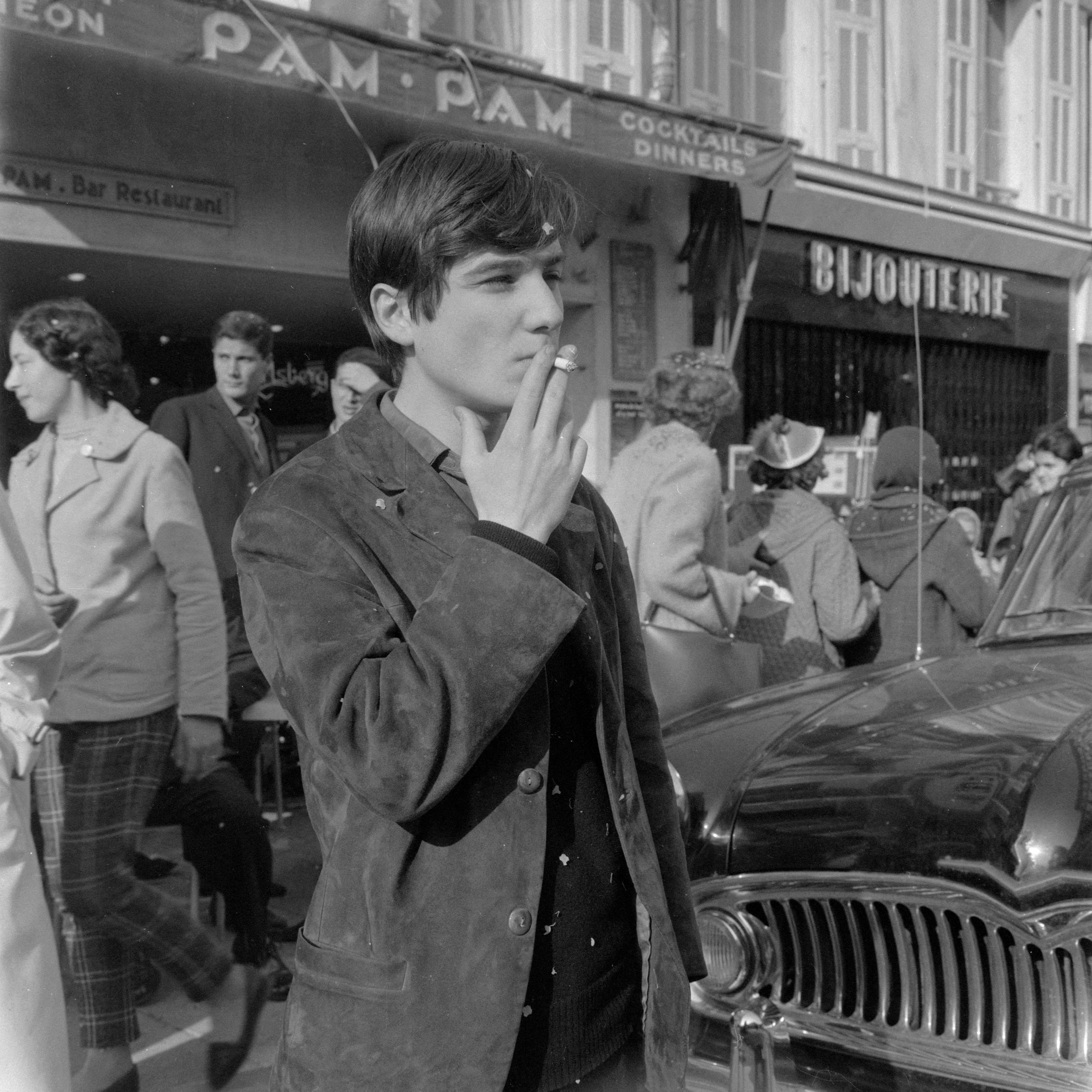 L'attore e alter ego di Truffaut Jean-Pierre Léaud