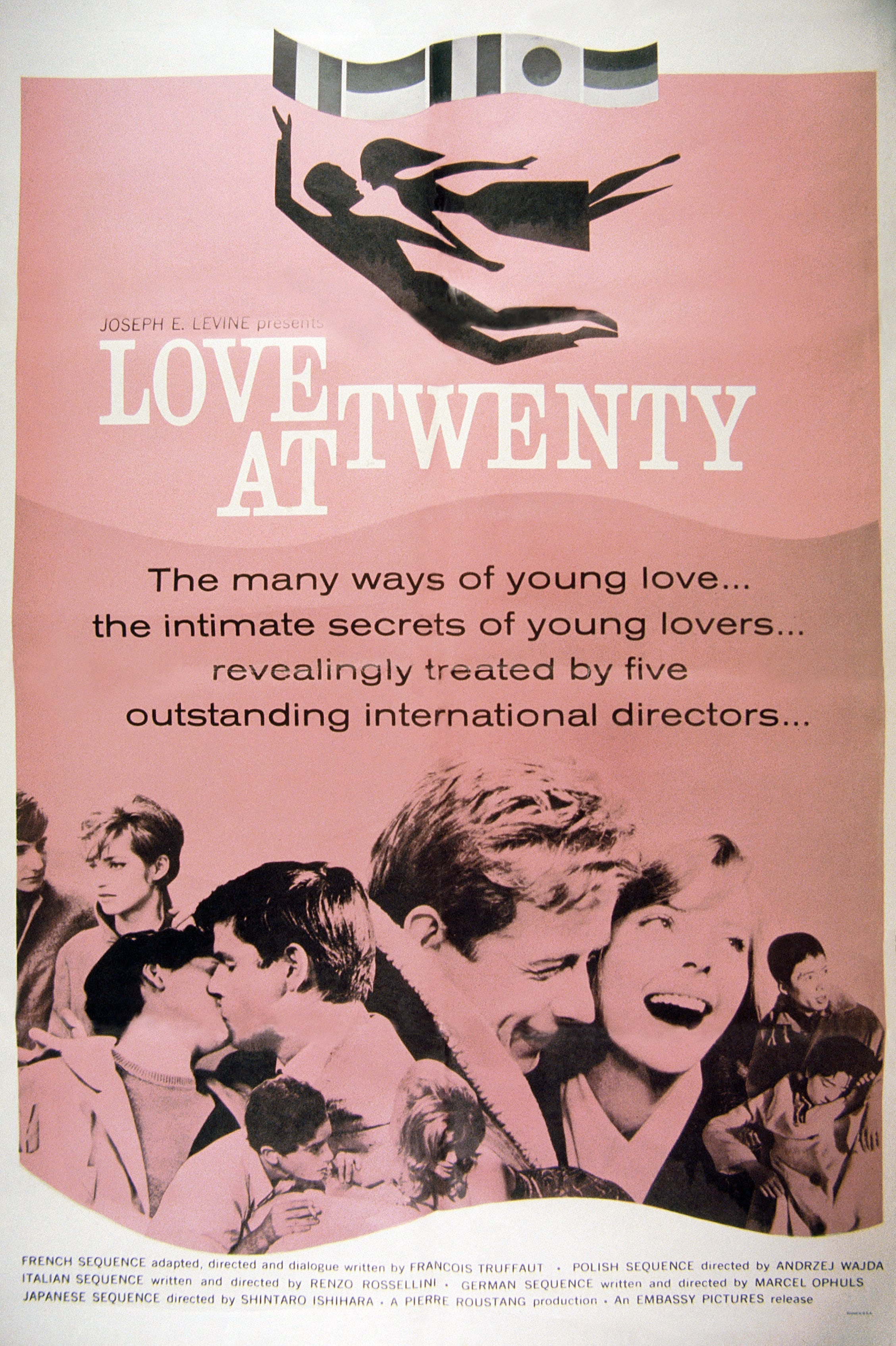La locandina del film collettivo L'amore a vent'anni, 1962